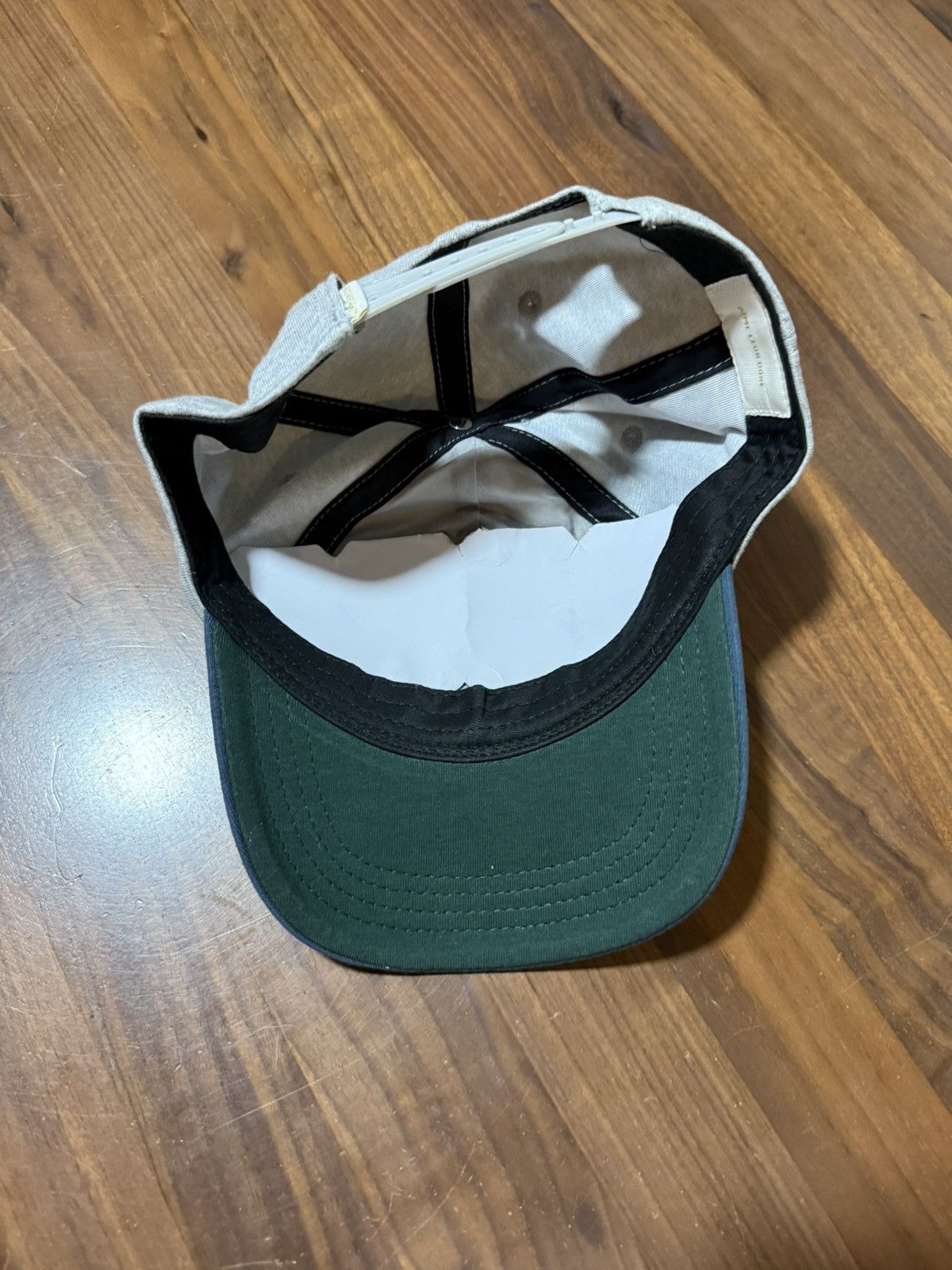 Aime Leon Dore Aime Leon Dore ALD Jersey Gothic “A” Logo Hat Grey SnapBack Size ONE SIZE - 4 Thumbnail