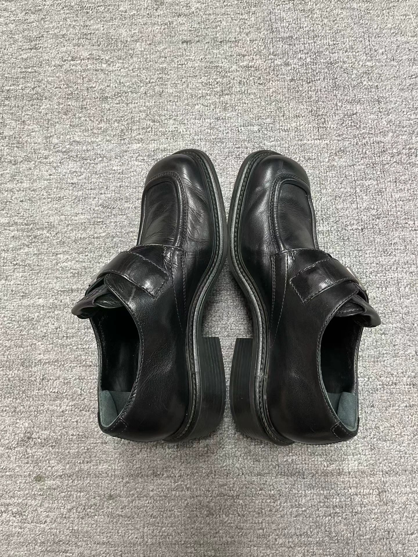Miu Miu MIU MIU square-toe buckle leather shoes Size US 6.5 / IT 36.5 - 6 Thumbnail