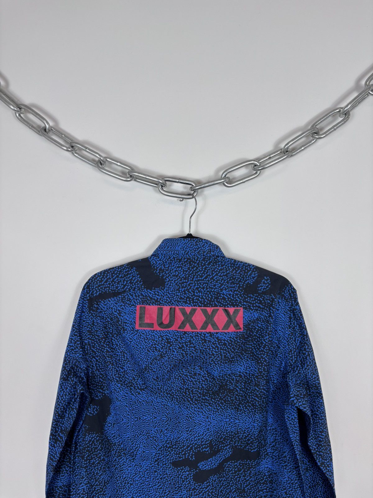 Diesel Diesel Luxx NWT Men’s Blue/Black AOP Long Sleeve Shirt Size US M / EU 48-50 / 2 - 15 Thumbnail