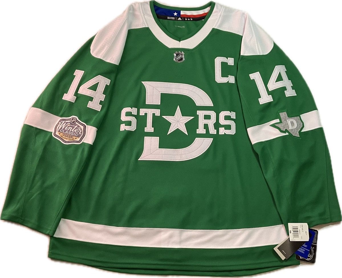 image of NWT Dallas Stars Jamie Benn 2020 Wc Adidas Nhl Hockey Jersey, Men's (Size 2XL)