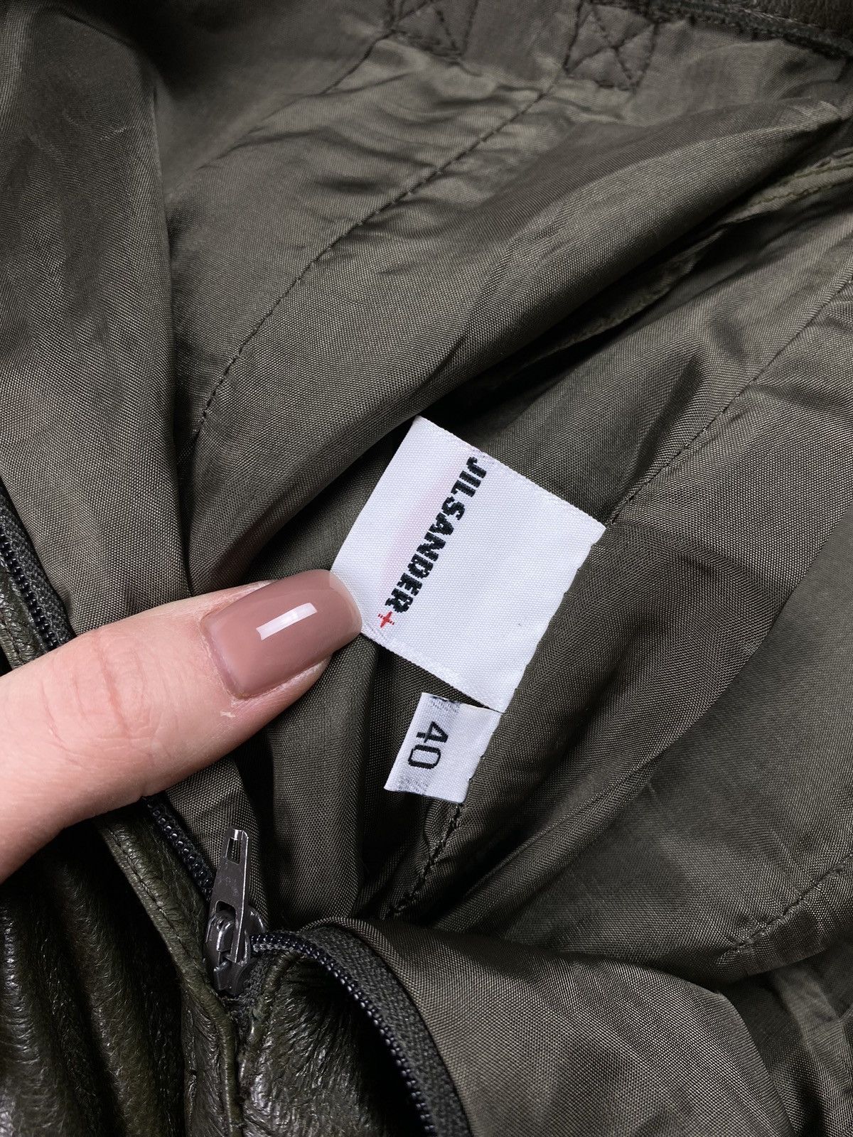 Jil Sander × Vintage Jil Sander vintage ladies leather skirt size 40 Size 27" / US 4 / IT 40 - 15 Thumbnail