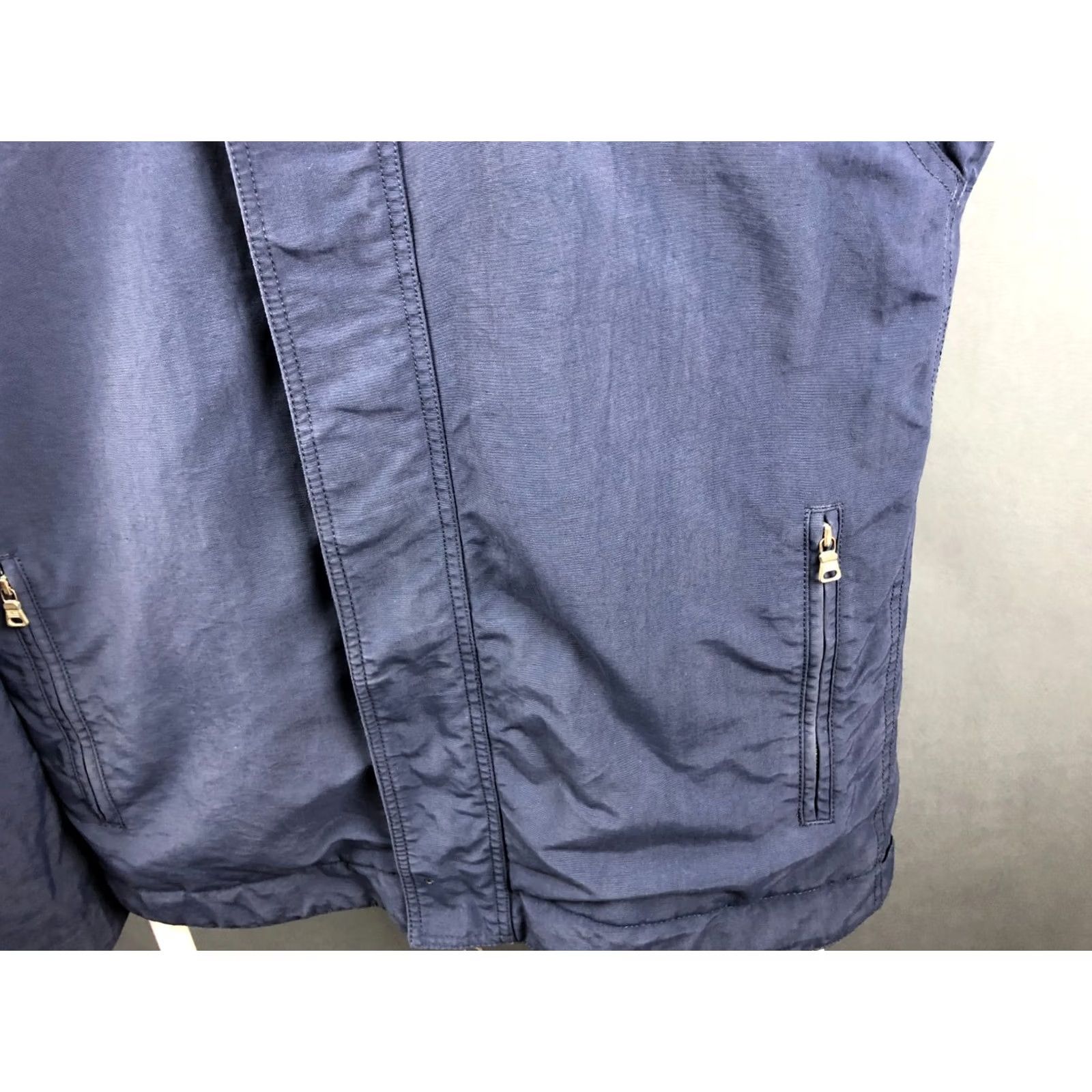 Ralph Lauren Ralph Lauren Polo Jeans Company Jacket Size M Dark Blue Nylon Full Zip Men Size US M / EU 48-50 / 2 - 6 Thumbnail