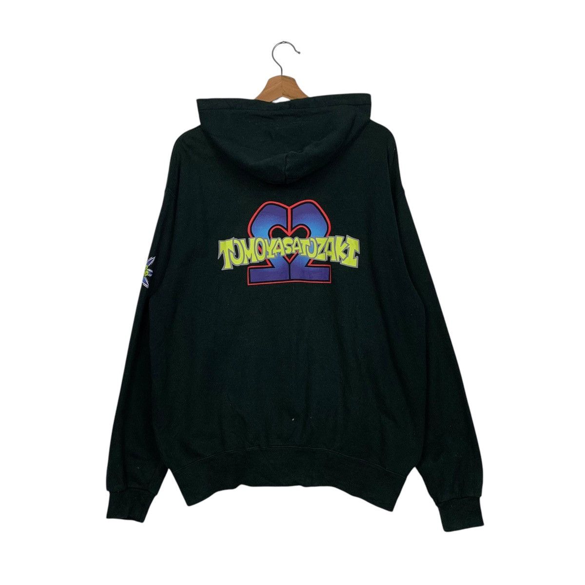 Japanese Brand TOMOYA SATOZAKI 22 Baseball Player Graphic Hoodies #1766-C78 Size US L / EU 52-54 / 3 - 1 Thumbnail