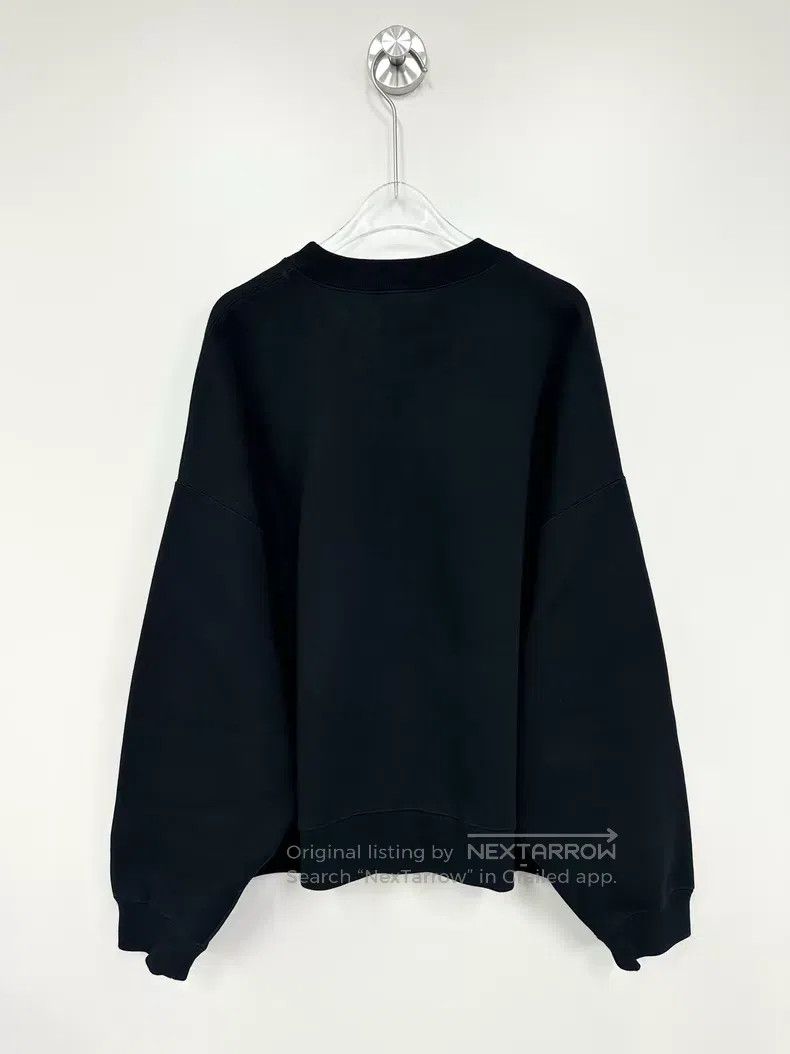 Gucci Gucci Black embroidered logo long-sleeved sweatshirt Size US M / EU 48-50 / 2 - 2 Thumbnail