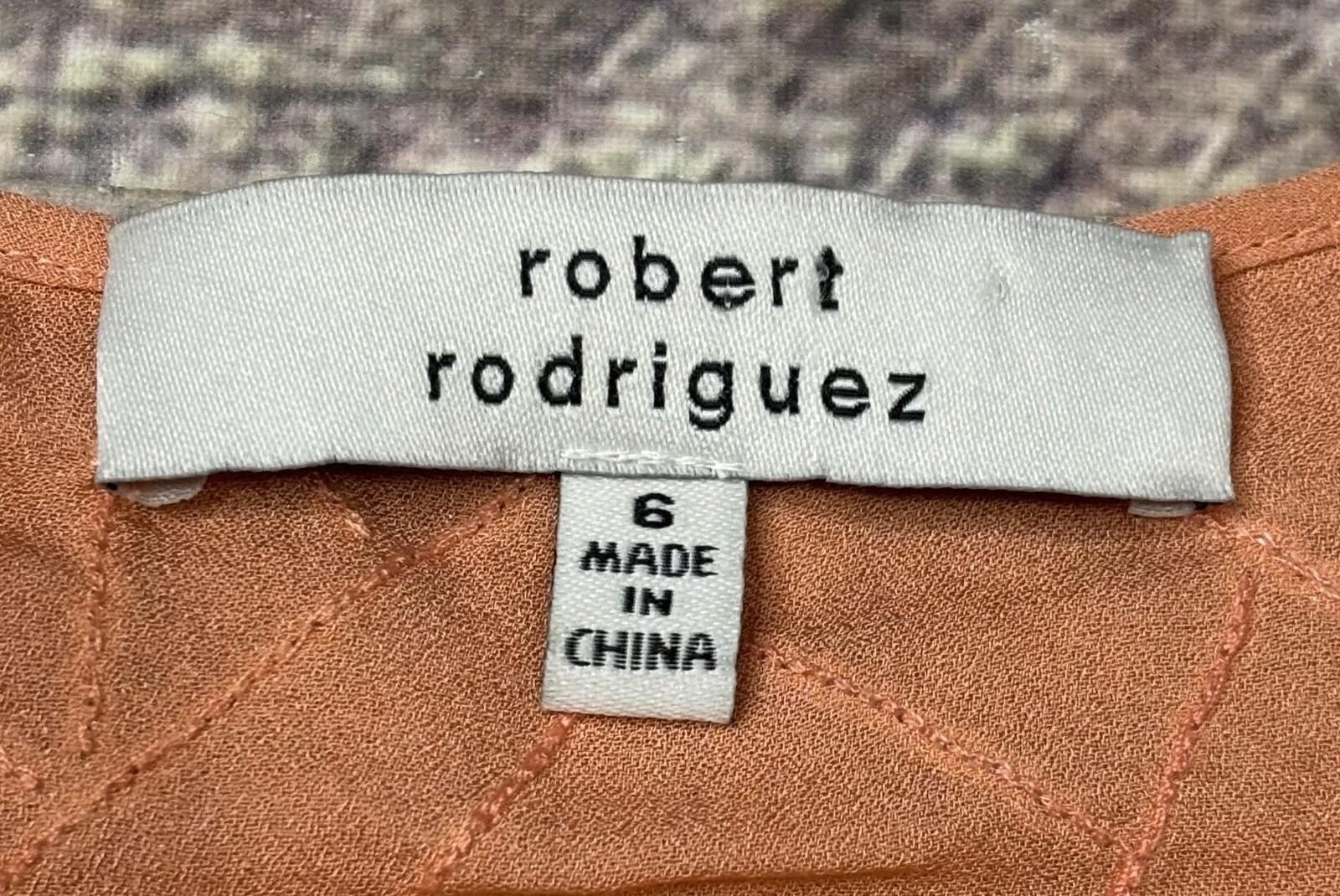Other Robert Rodriguez Top Womens Size 6 Silk Sleevless Layered Size M / US 6-8 / IT 42-44 - 2 Thumbnail