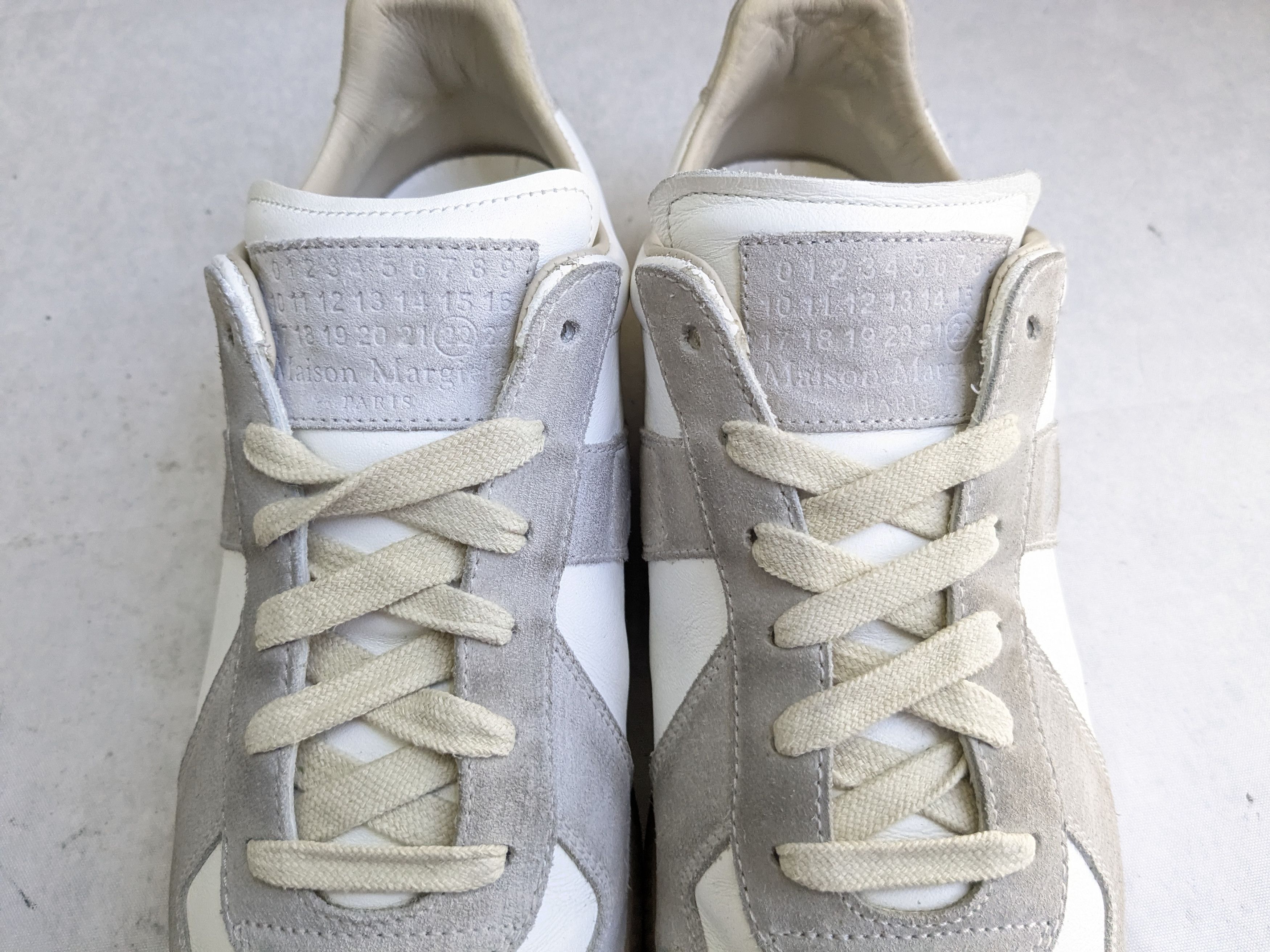 Maison Margiela Maison Margiela Replica GAT White Gray 8 41 Low Tops Gum Size US 8 / EU 41 - 5 Thumbnail