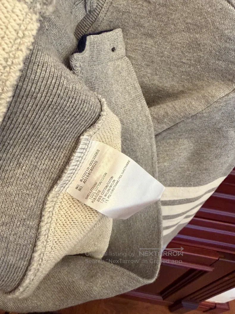 Thom Browne Thom Browne Gray sweatshirt Size US S / EU 44-46 / 1 - 4 Thumbnail