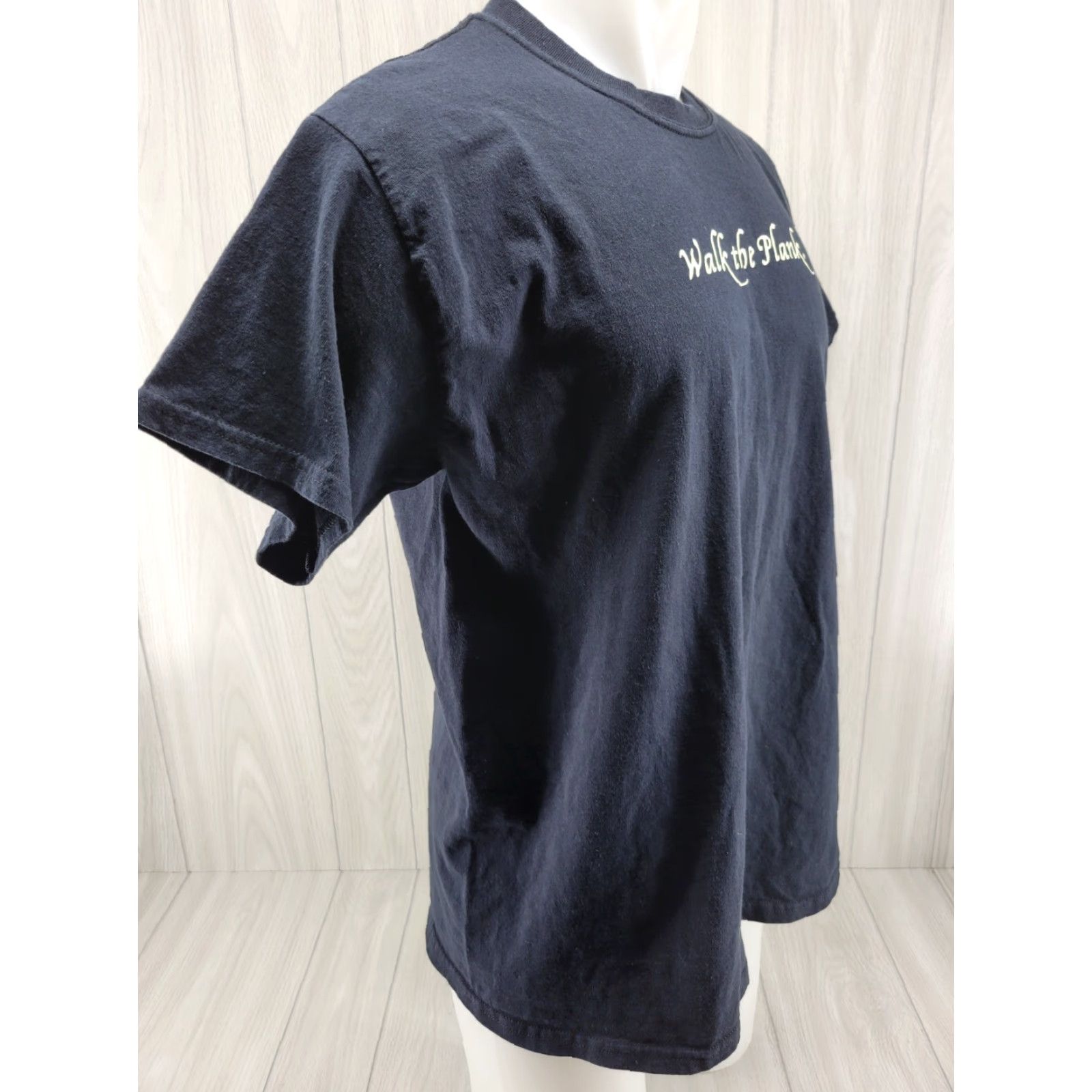 Gildan Gildan T Shirt Adult Large Pirate Walk The Plank Panama City Pirate’s Island Black Men Shirt Size US L / EU 52-54 / 3 - 3 Thumbnail