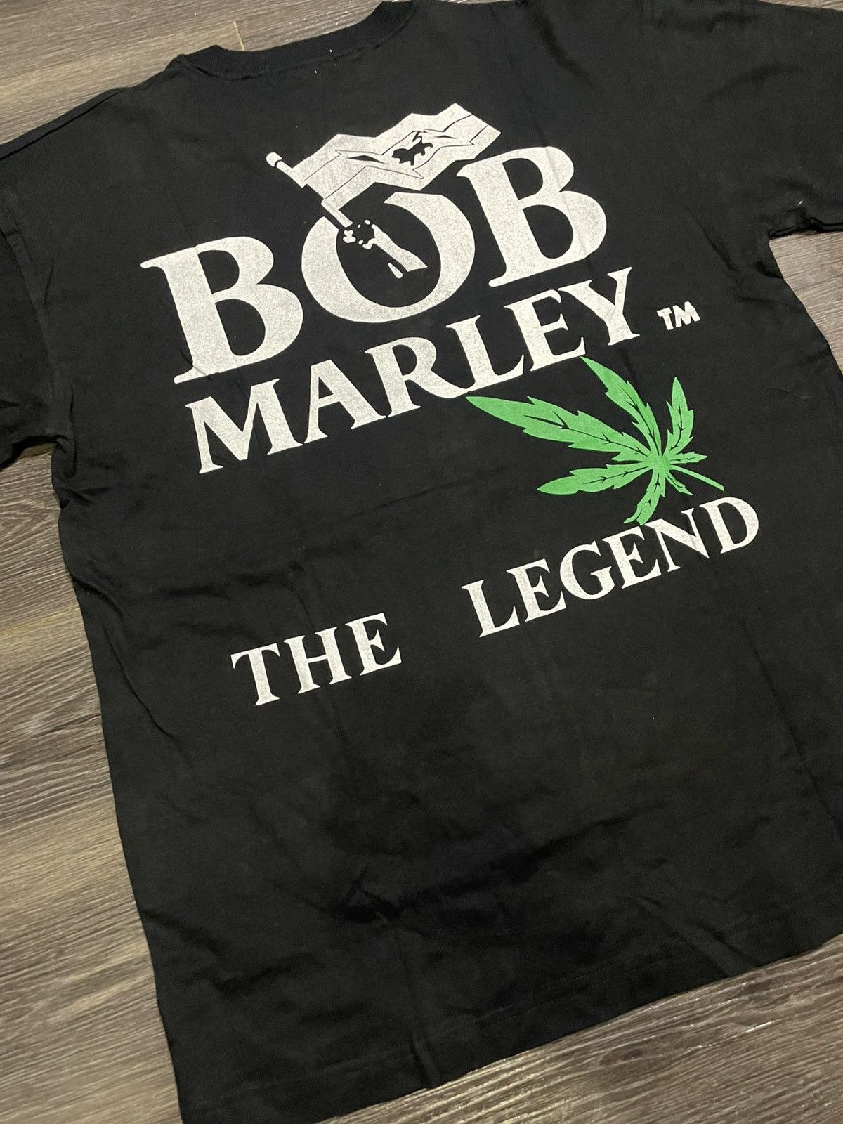 Band Tees Vintage Bob Marley Marijuana Reggae Genre Snopp Dogg Size US XL / EU 56 / 4 - 3 Thumbnail