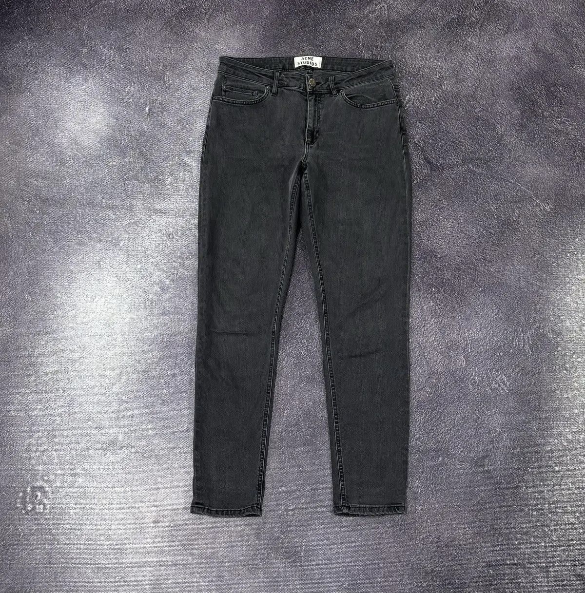Acne Studios Acne Studios Skin 5 Used Black Women’s Luxury Denim Jeans Size 30" / US 8 / IT 44 - 1 Thumbnail