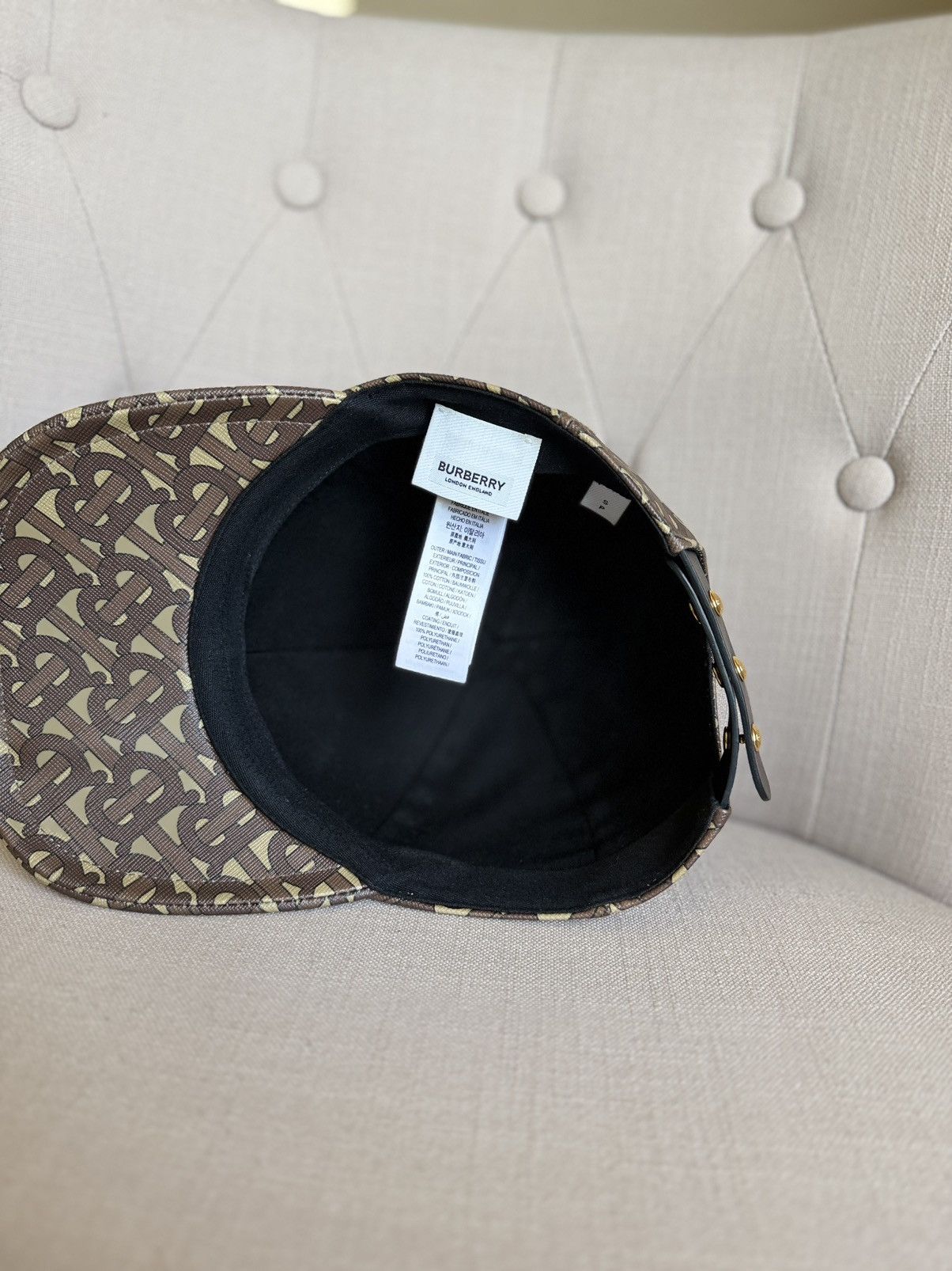 Burberry Casquette Burberry Monogram TB Size ONE SIZE - 15 Thumbnail