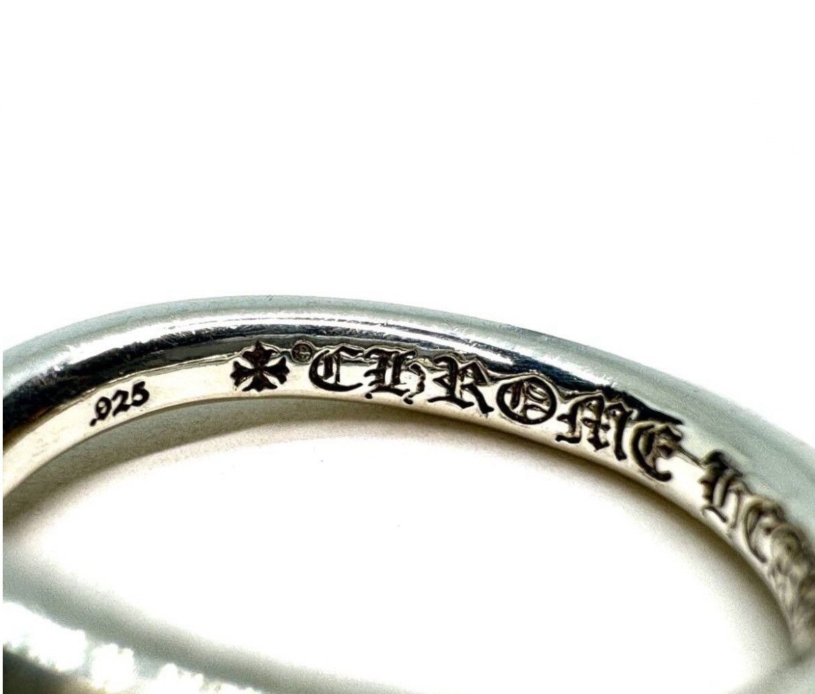Chrome Hearts Chrome Hearts Nail Ring Cross Ball Silver Size ONE SIZE - 2 Thumbnail