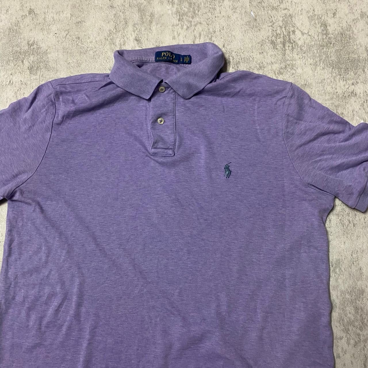 Polo Ralph Lauren Purple Polo Ralph Lauren polo shirt #poloshirt Size US L / EU 52-54 / 3 - 2 Thumbnail
