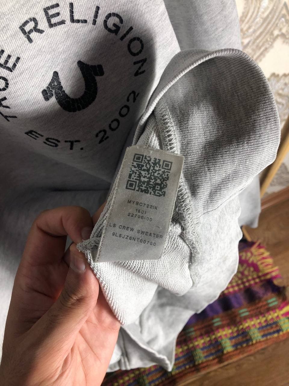 True Religion × Vintage VERY RARE TRUE RELIGION SWEATSHIRT JAPAN STYLE DESIGNER Y2K Size US L / EU 52-54 / 3 - 6 Thumbnail