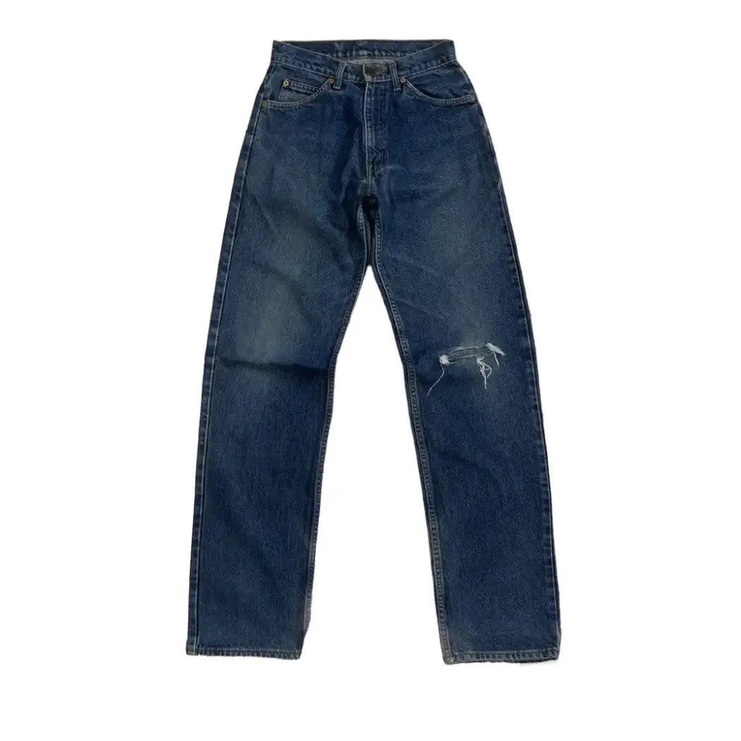 Levi's Levi’s 613 Orange Tab Jeans Levis Ripped Distressed Denim Size US 26 / EU 42 - 1 Thumbnail
