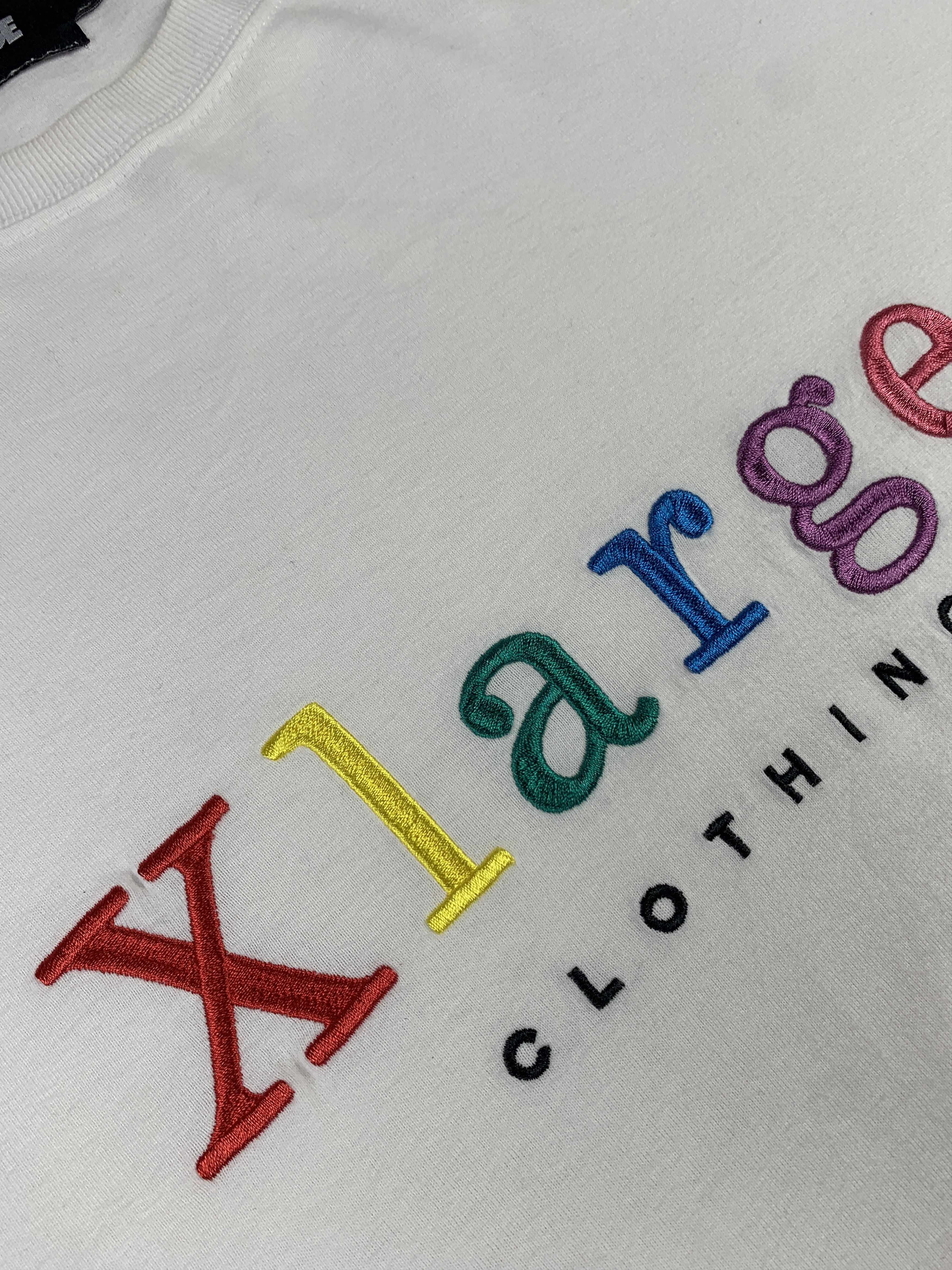 Xlarge XLARGE White Rip-off Longsleeve Tee (S) Size US S / EU 44-46 / 1 - 2 Thumbnail
