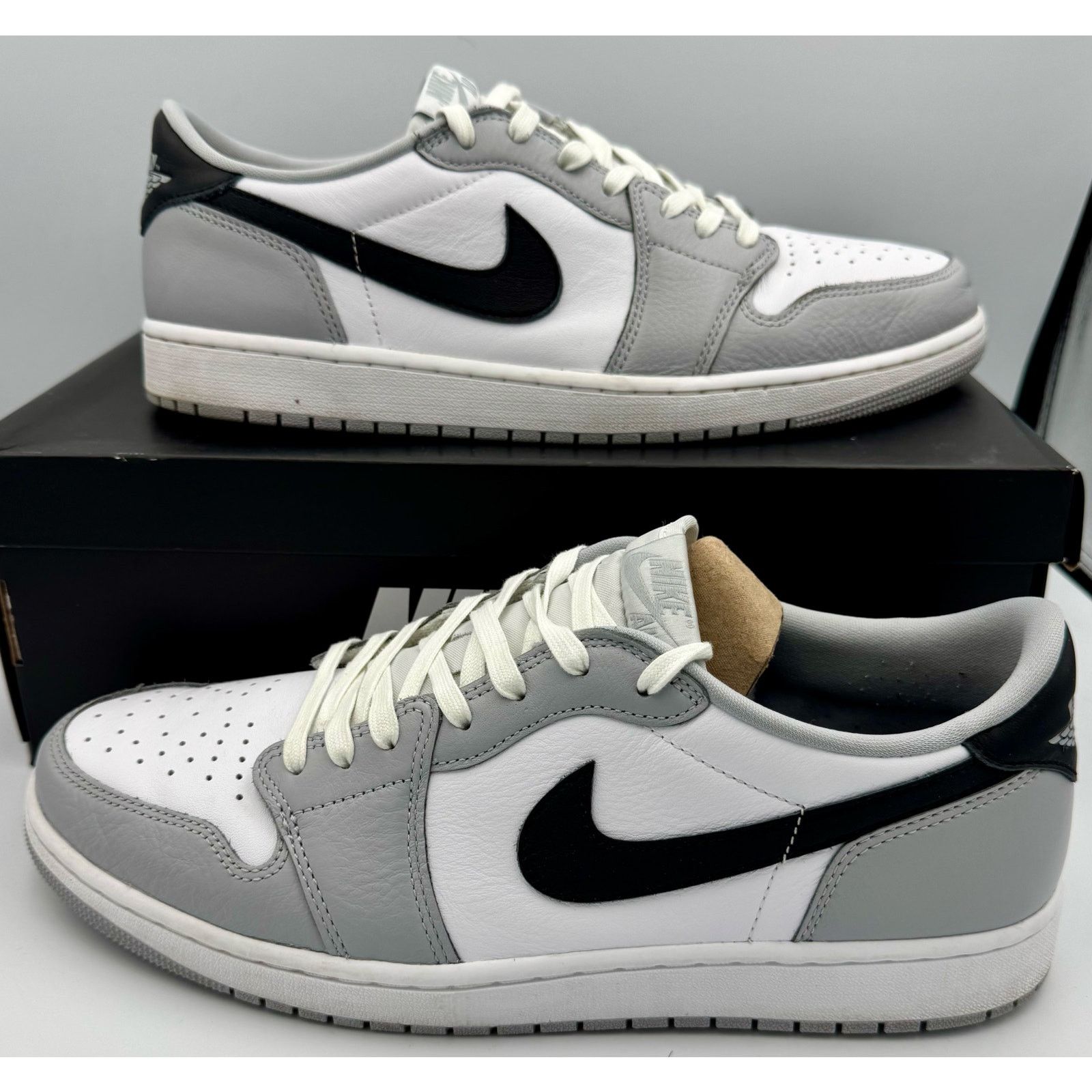 Nike Jordan 1 Retro Low OG Barons Sz13 CZ7090-110 Size US 13 / EU 46 - 1 Thumbnail