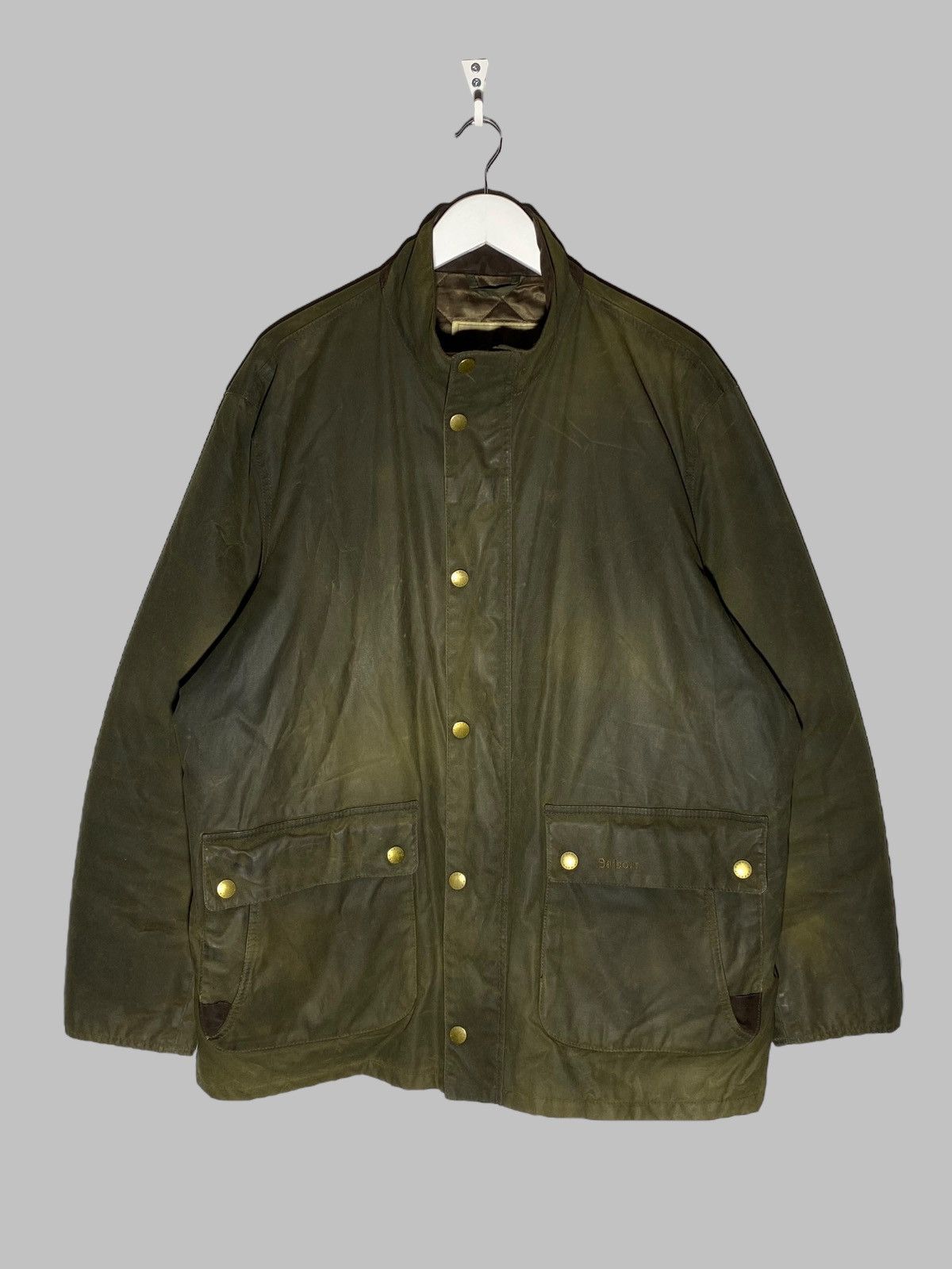 Barbour Barbour Guillemot Wax Jacket Men’s Green Size US XXL / EU 58 / 5 - 1 Thumbnail