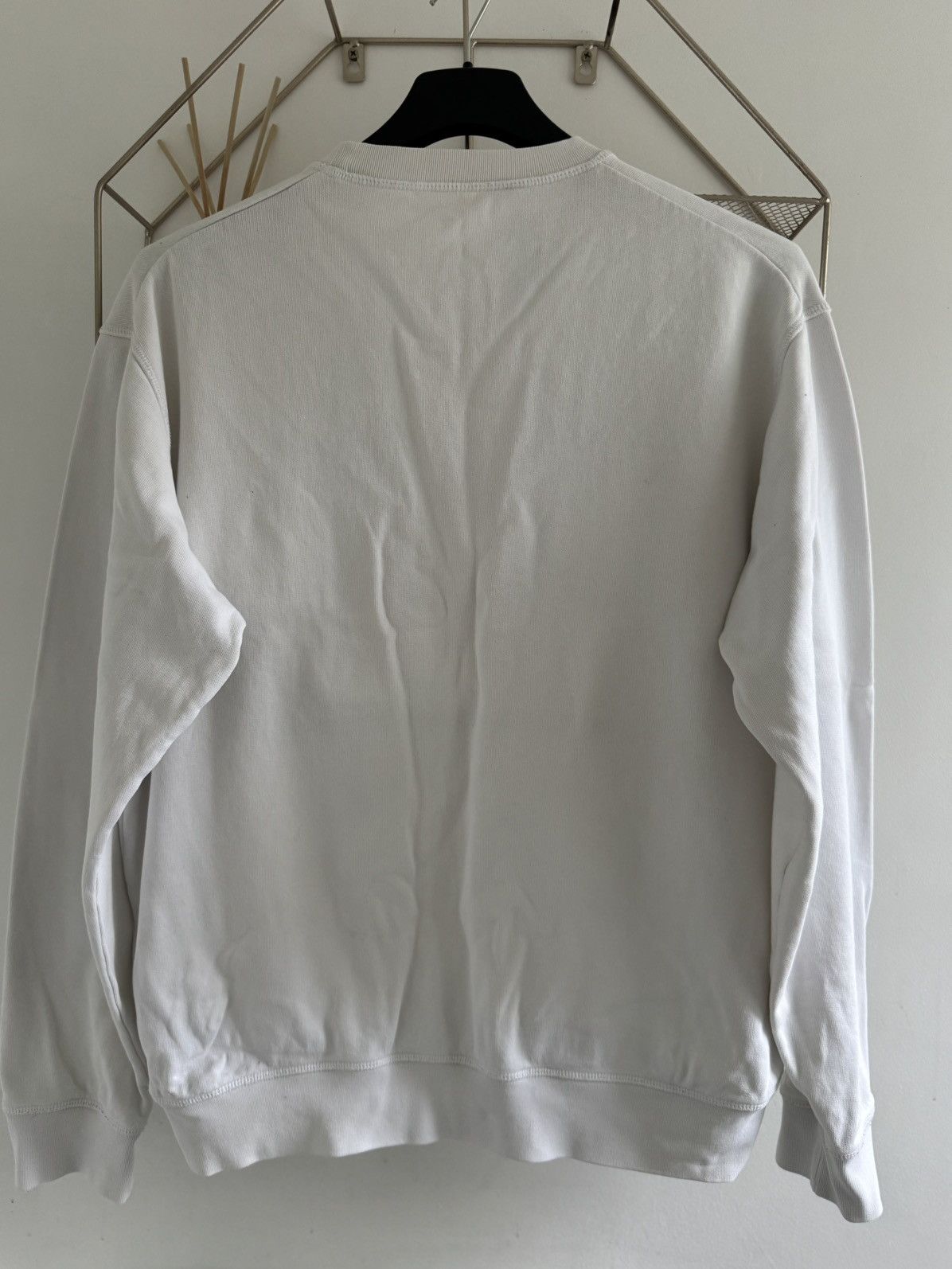 Designer × Dsquared2 It’s the Dsquared2 White "Superior" Graphic Sweatshirt Size US M / EU 48-50 / 2 - 2 Thumbnail