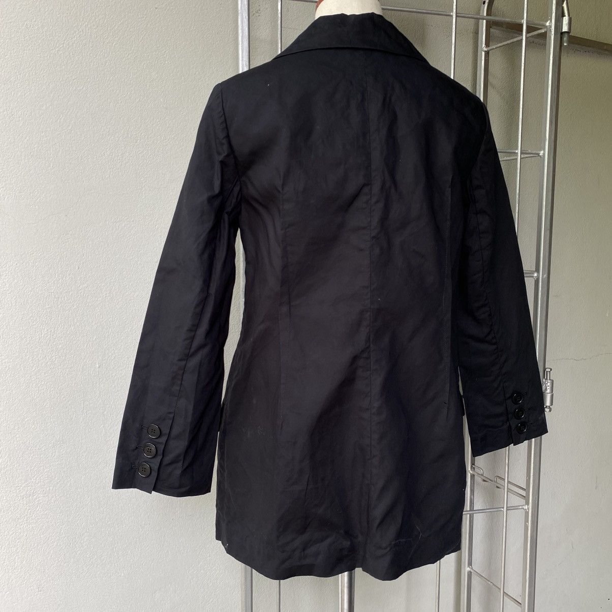 Y's Iwish Black Women’s Blazer with Long Sleeves Size L / US 10 / IT 46 - 18 Thumbnail