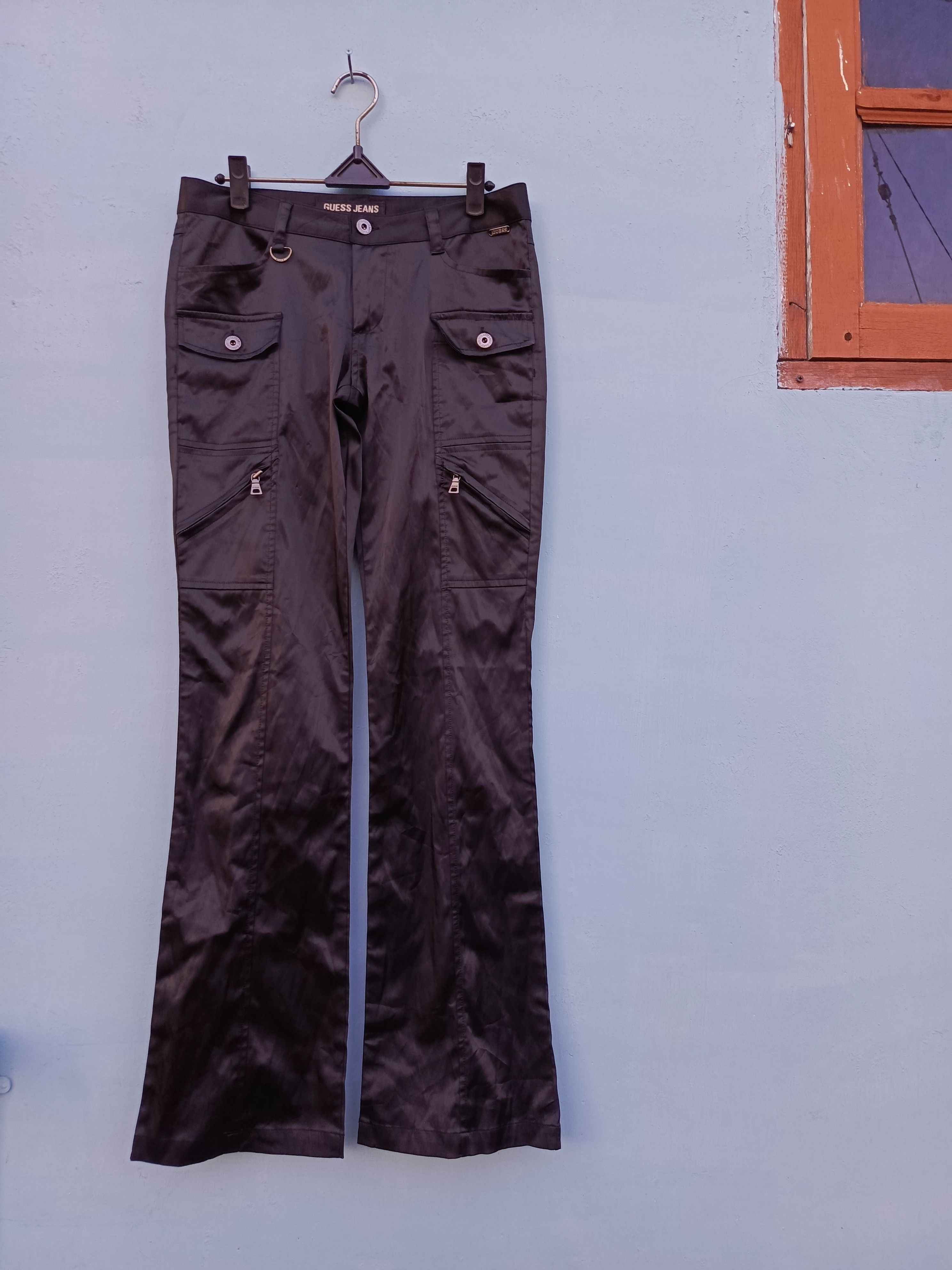 image of Guess Jeans Authentic Black Pants 6 Pocket, Women's (Size 30)