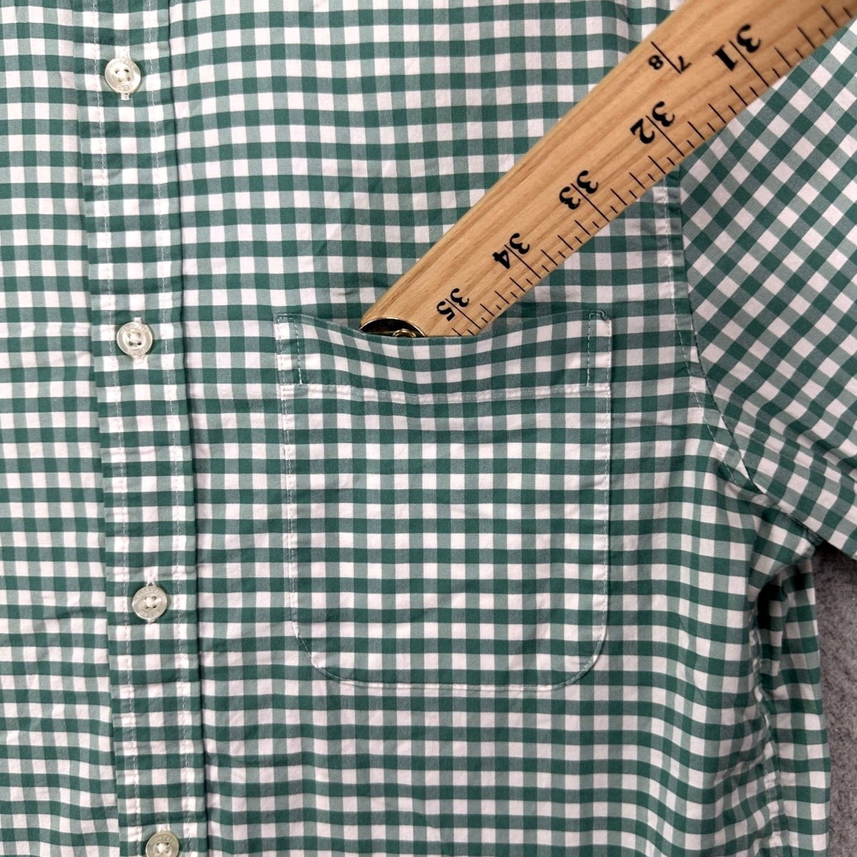 Vineyard Vines Vineyard Vines Button-Down Shirt Mens Small Green Check Brrr On The Go Stretch Size US S / EU 44-46 / 1 - 7 Thumbnail