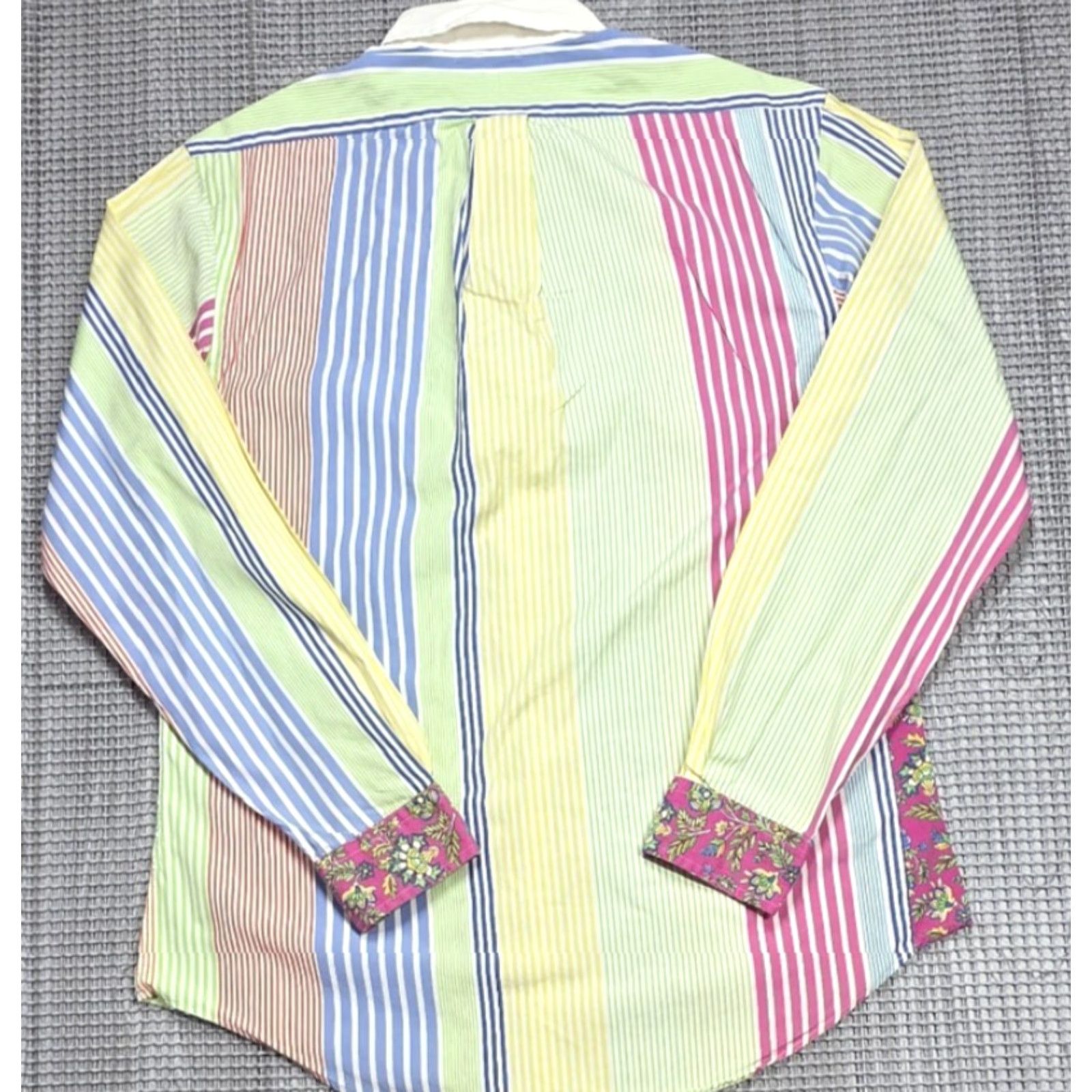 Polo Ralph Lauren VTG Ralph Lauren Polo Men M Patchwork Paisley Multicolor Button Up Rare Shirt Size US M / EU 48-50 / 2 - 6 Thumbnail