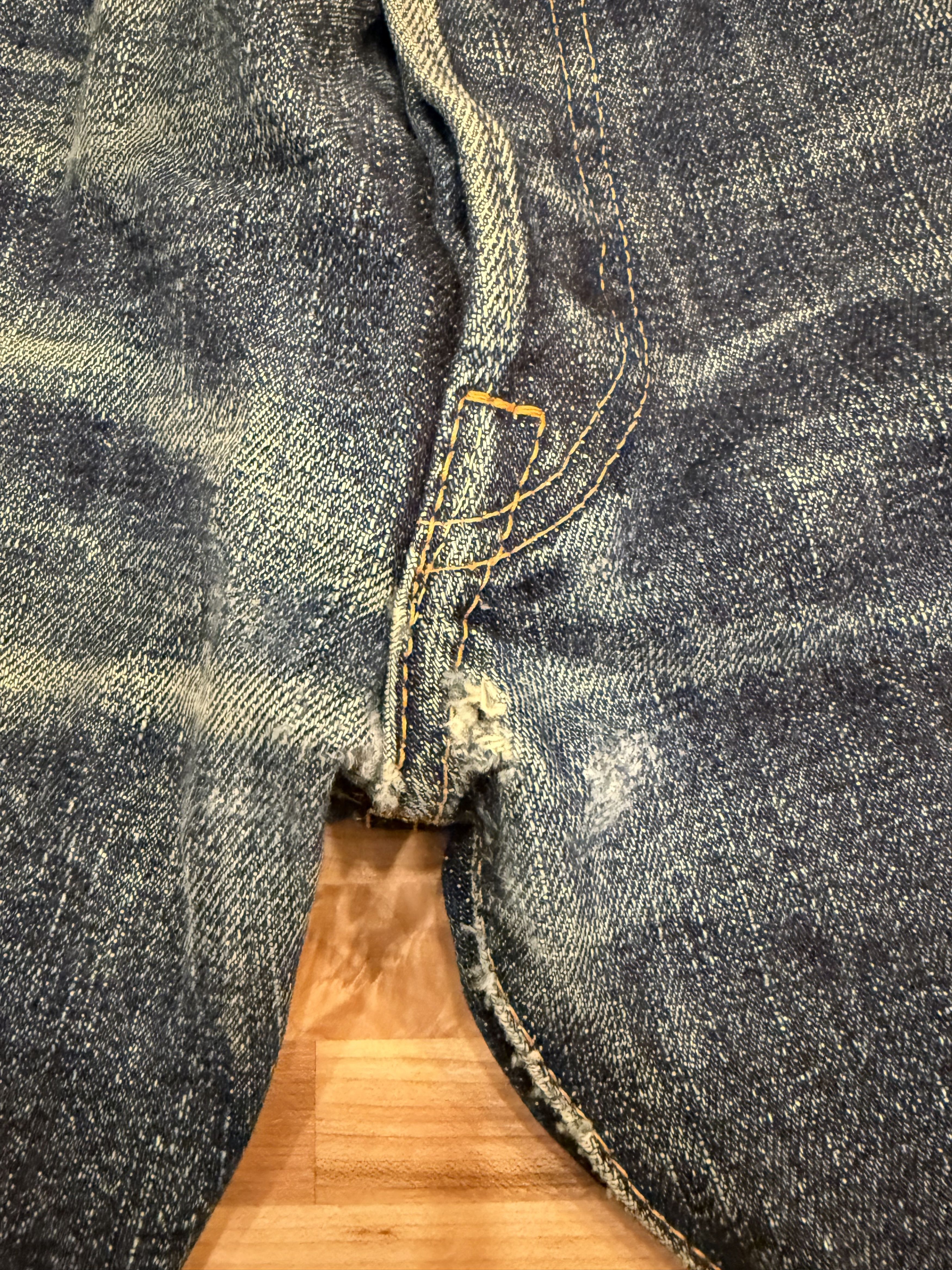 Samurai Jeans SAMURAI S511XX19OZII KIWAMI 19OZ INDIGO DENIM Size US 32 / EU 48 - 6 Thumbnail