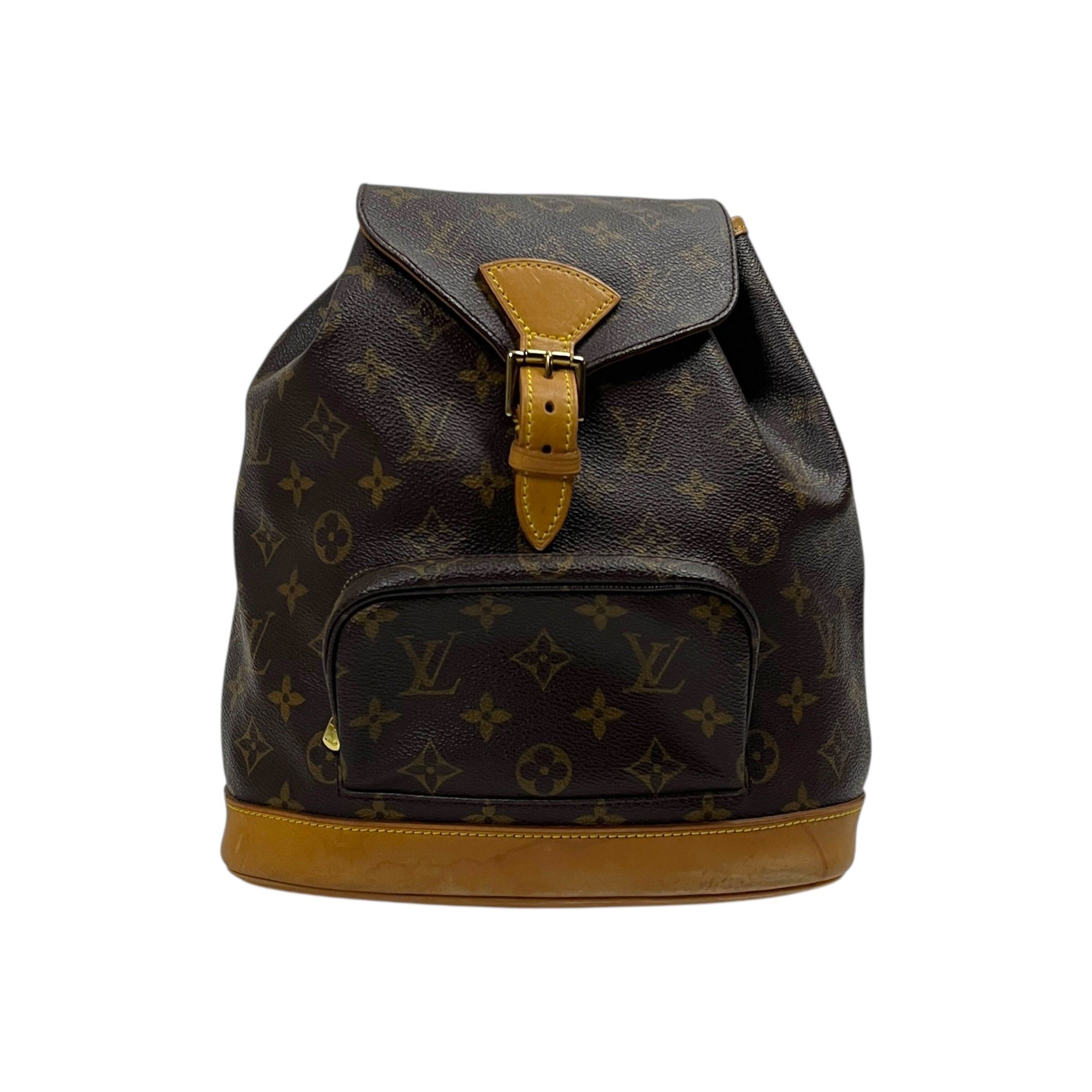 Louis Vuitton 2000 Louis Vuitton Montsouris PM Monogram Backpack - O/S Size ONE SIZE - 1 Thumbnail