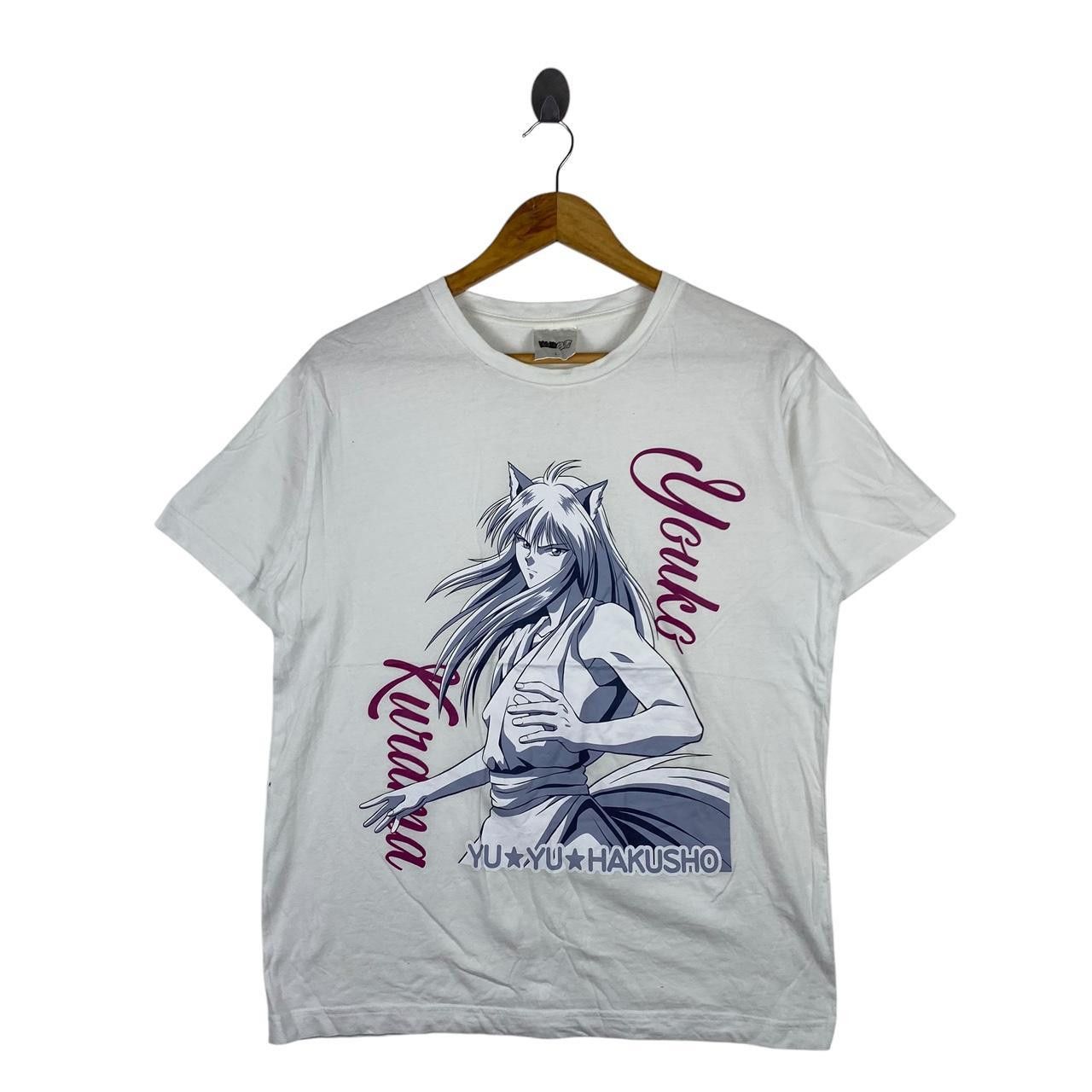 Anime YUYU HAKUSHO KURAMA Manga Anime Fox Demon Tee Shirt Top Size US L / EU 52-54 / 3 - 1 Thumbnail