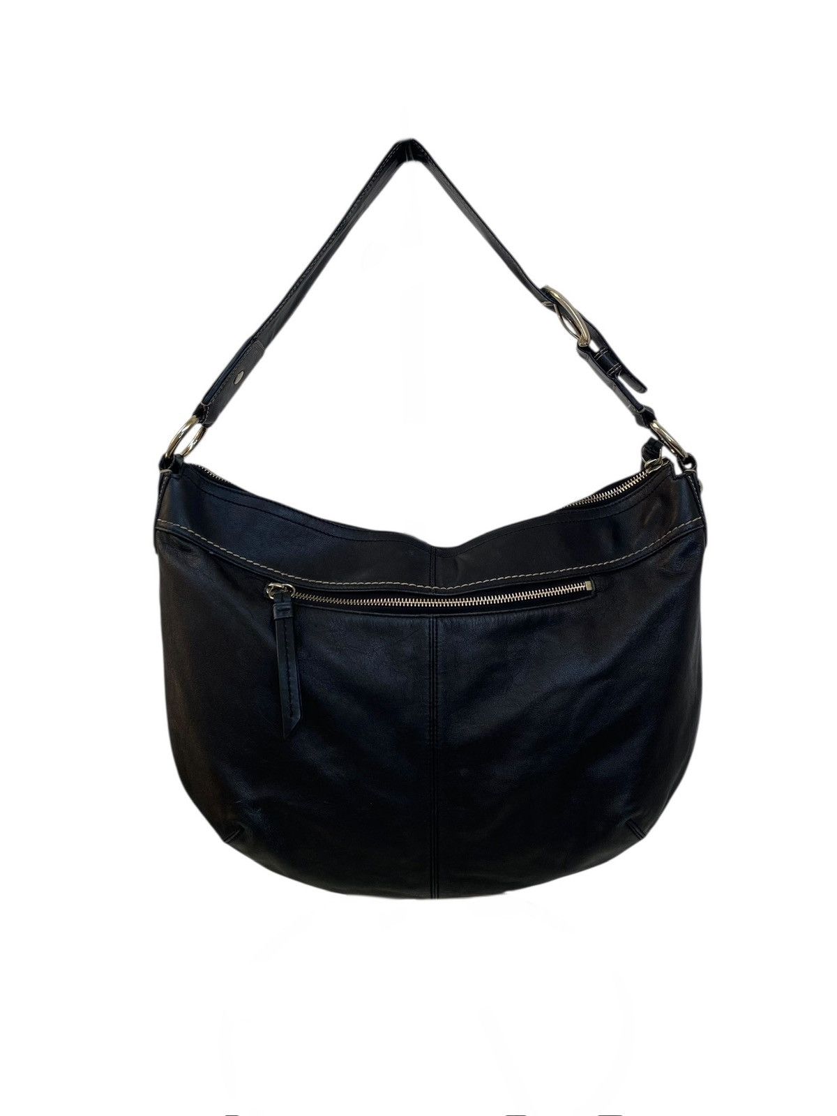 Coach Signature Sufflette Leather Handbag Size ONE SIZE - 2 Thumbnail