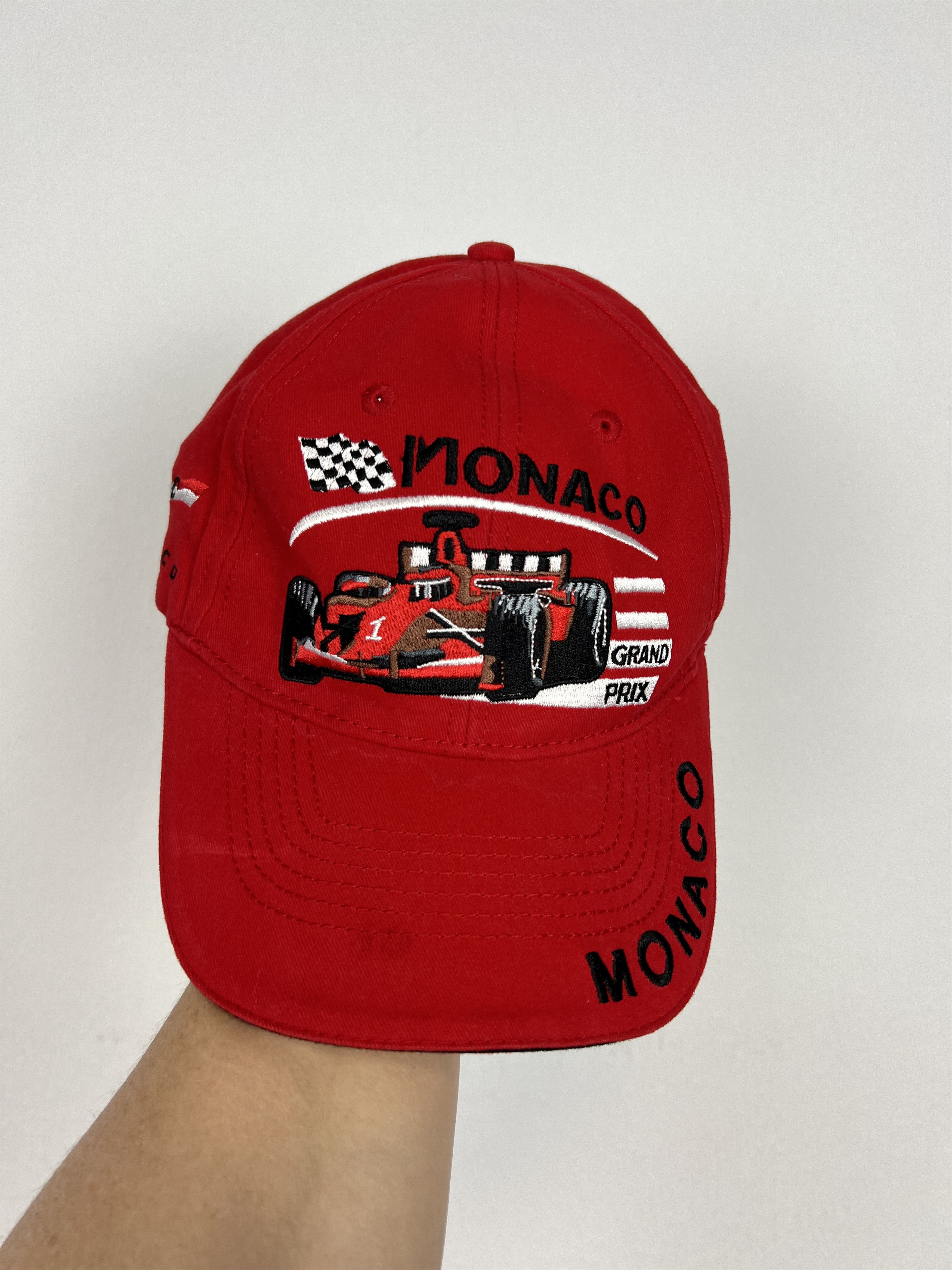 Club Monaco Vintage Monaco Grand Prix Formula 1 Cap Ferrari Marlboro Size ONE SIZE - 1 Thumbnail