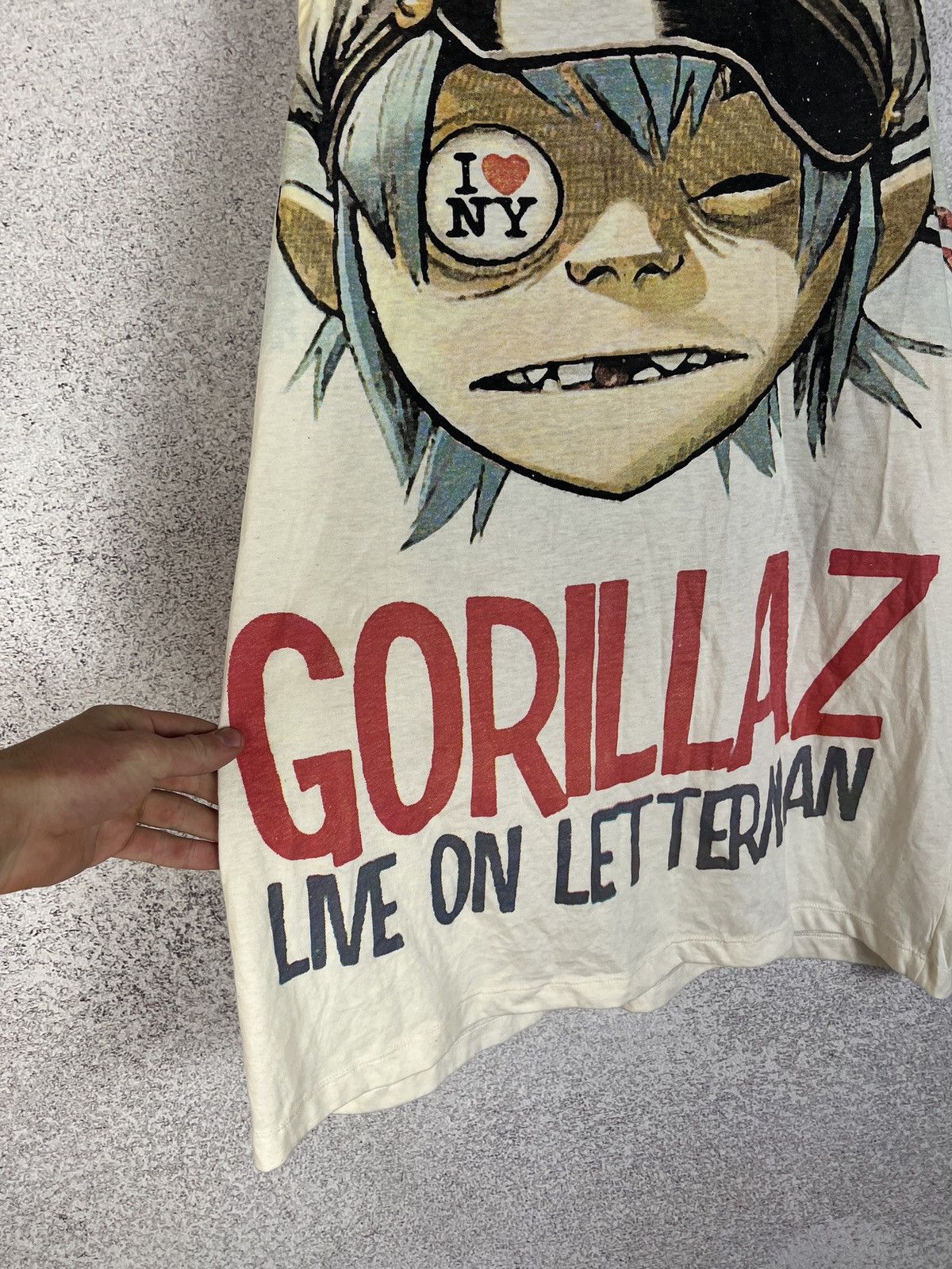 Band Tees Vintage Gorillaz Big Overprint Logo Band Tank Top Size US XL / EU 56 / 4 - 3 Thumbnail