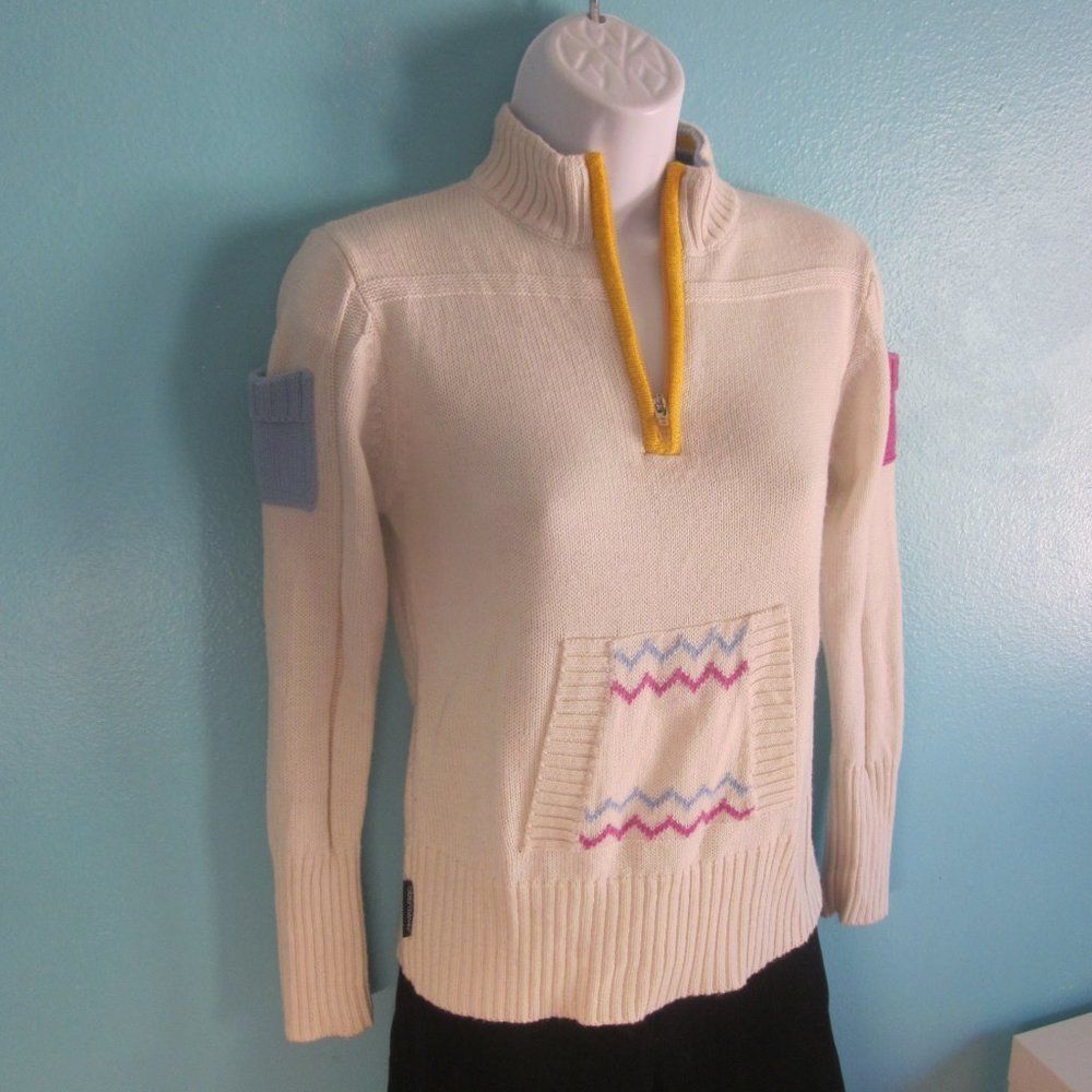 Obermeyer Obermeyer True Vintage 1970's Sweater Juniors Size M Size XS / US 0-2 / IT 36-38 - 1 Thumbnail