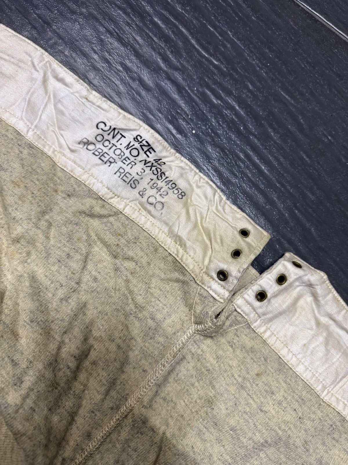 Vintage VINTAGE ROBERT REIS & CO WW2 USN UNDERPANTS Size US 42 / EU 58 - 5 Thumbnail