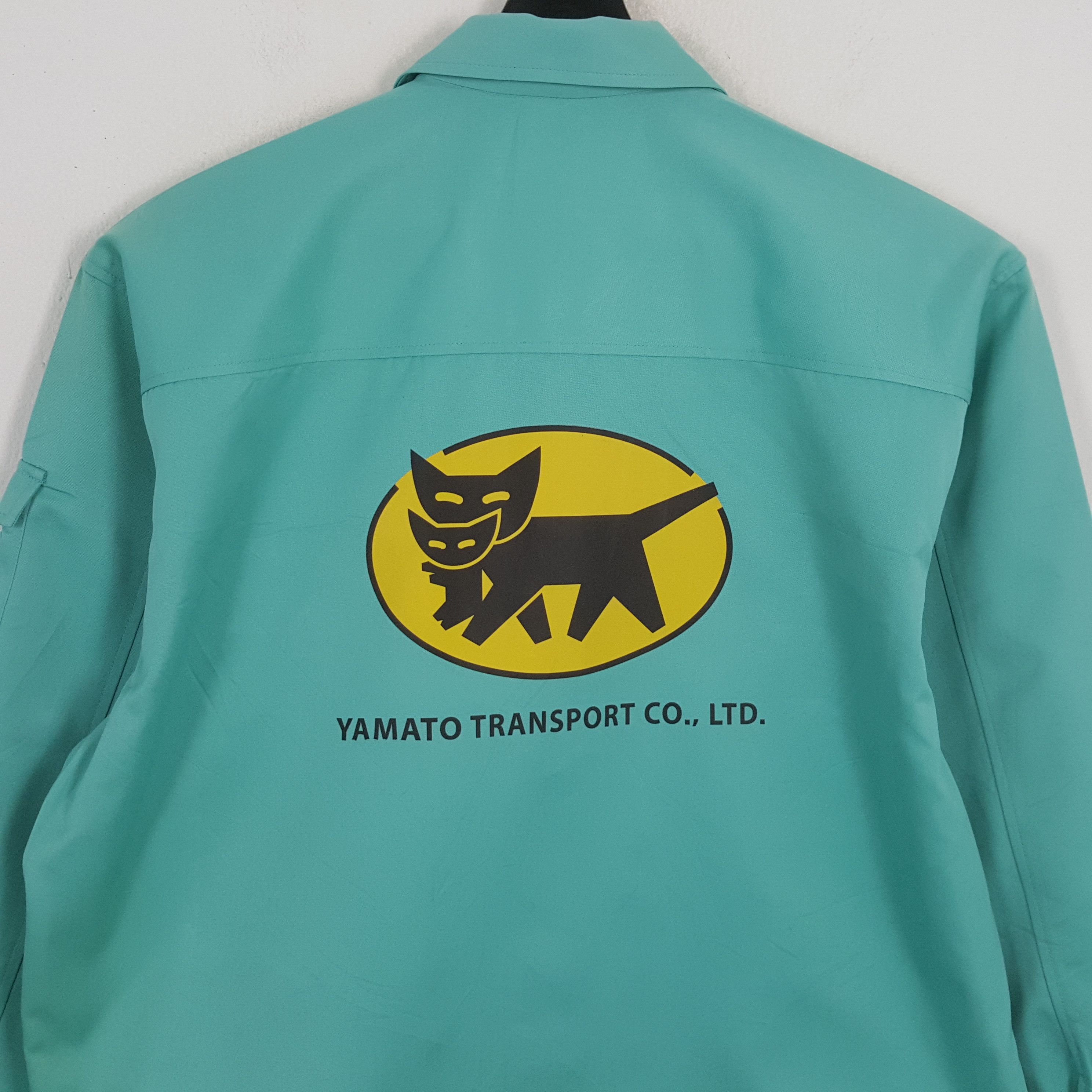 Japanese Brand × Vintage YAMATO TRANSPORT Japanese Workwear Custom Art Jacket Size US L / EU 52-54 / 3 - 2 Thumbnail