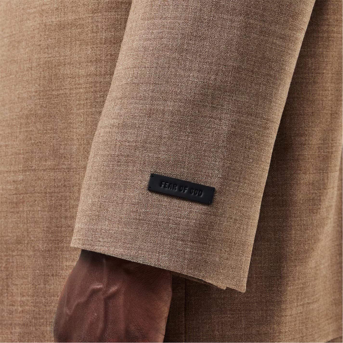 Fear of God o1g2r1mq0426 Relaxed Fit Blazer in Beige Size US L / EU 52-54 / 3 - 5 Thumbnail