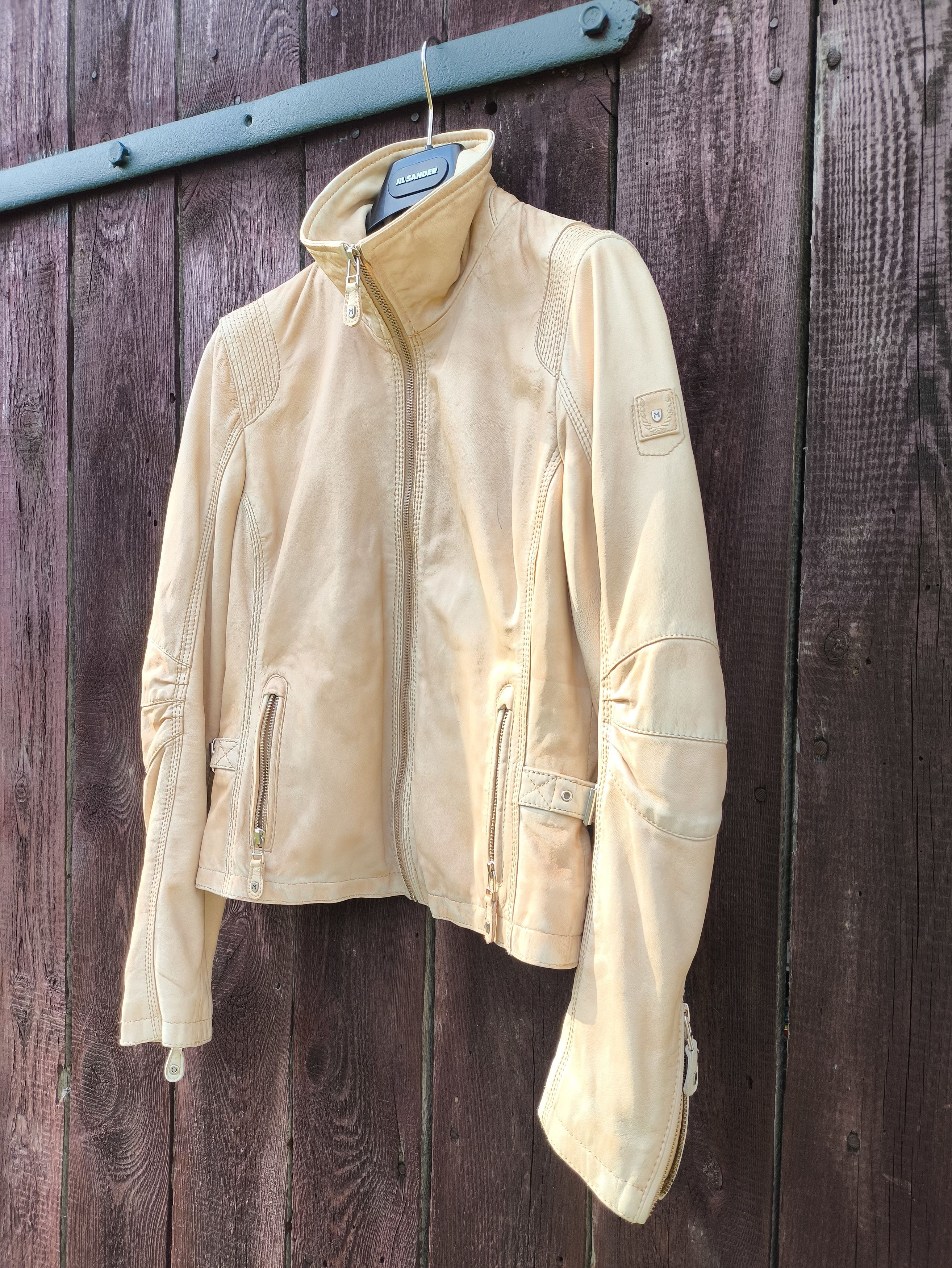 Leather Mauritius leather women's jacket S Size M / US 6-8 / IT 42-44 - 2 Thumbnail