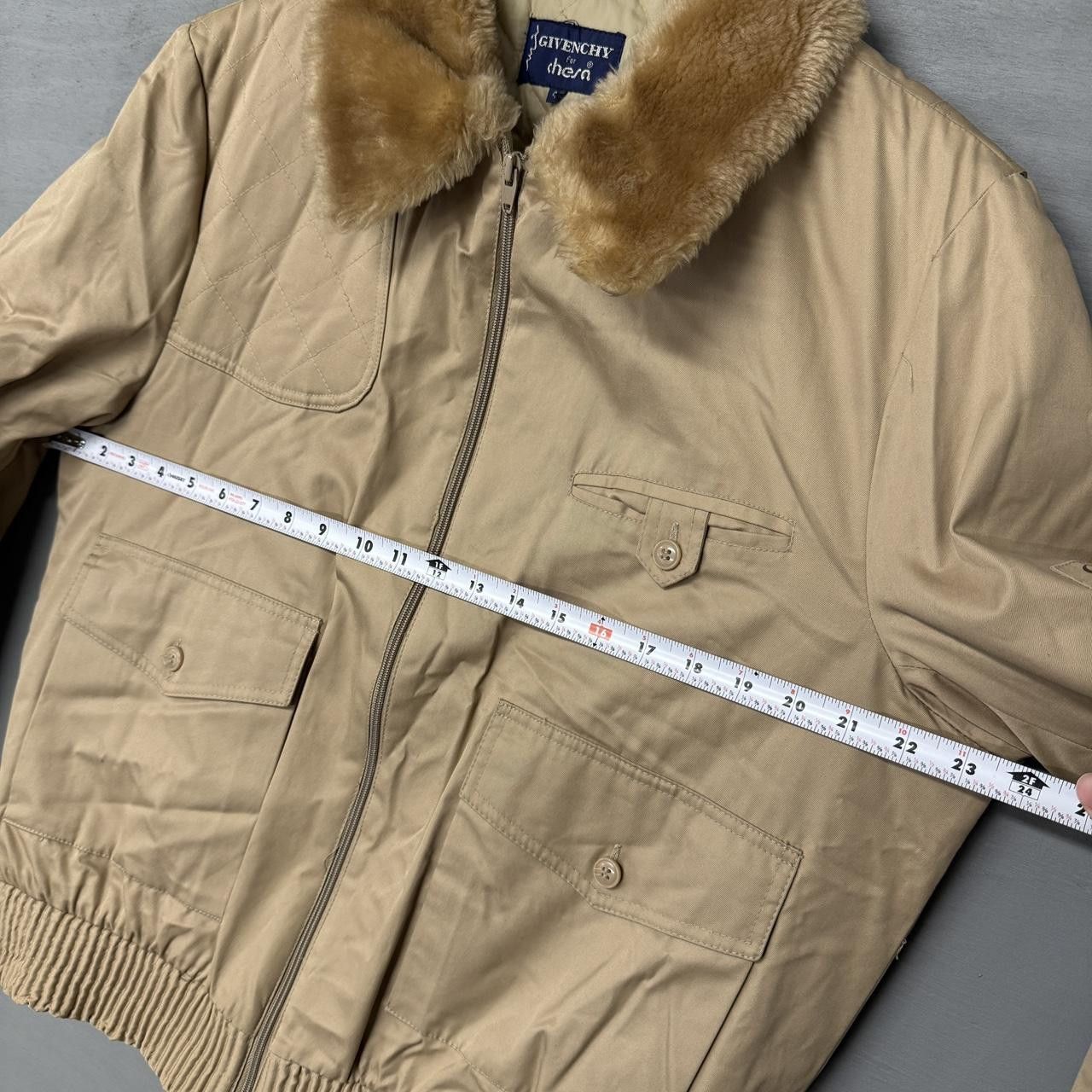 Givenchy 70s Givenchy Aviator Fur Collar Bomber Jacket Size 46 Size US L / EU 52-54 / 3 - 7 Thumbnail