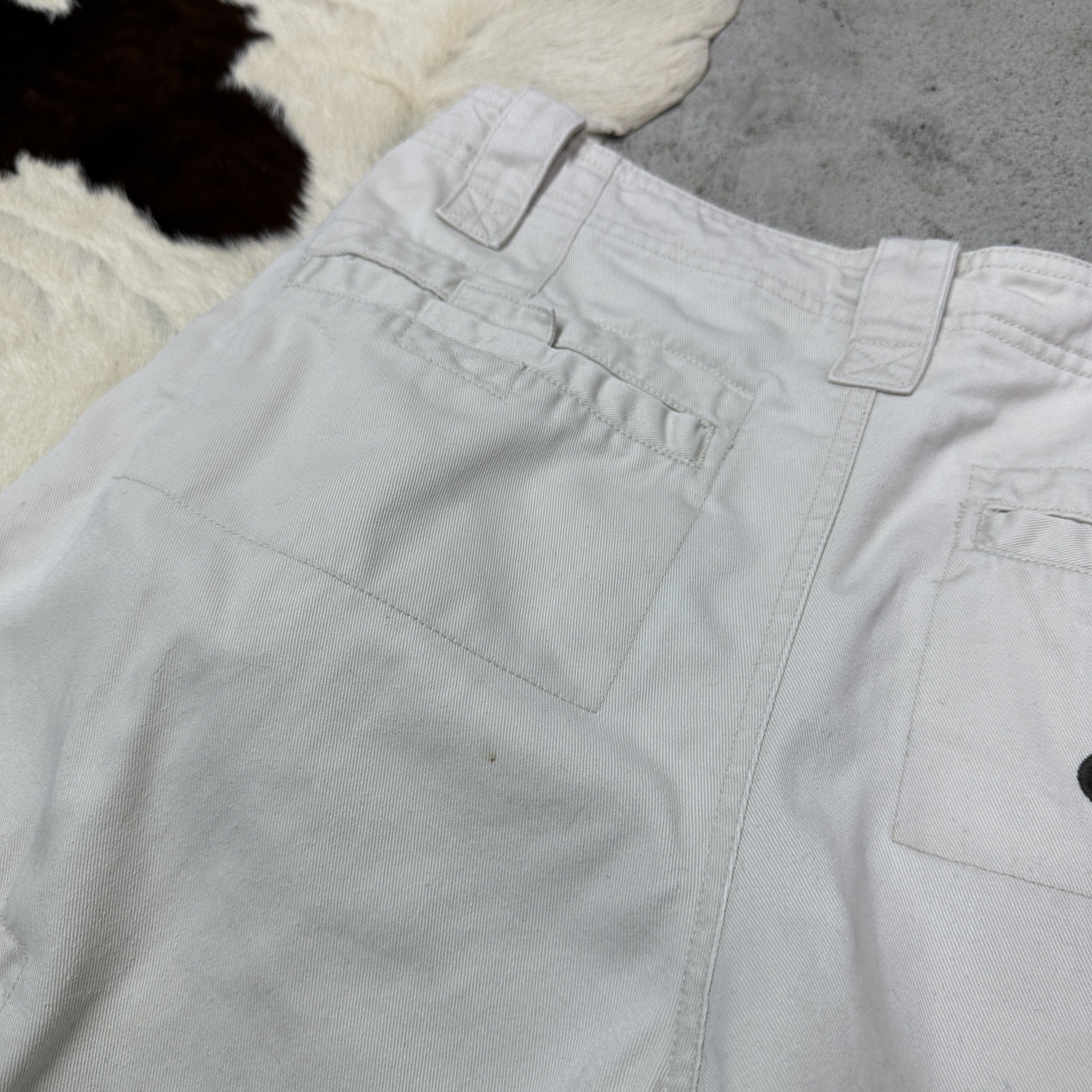 Adidas Vintage Streetwear Cargo Adidas Baggy Wide Leg Pants Y2K Size 25" / US 0 / IT 36 - 4 Thumbnail