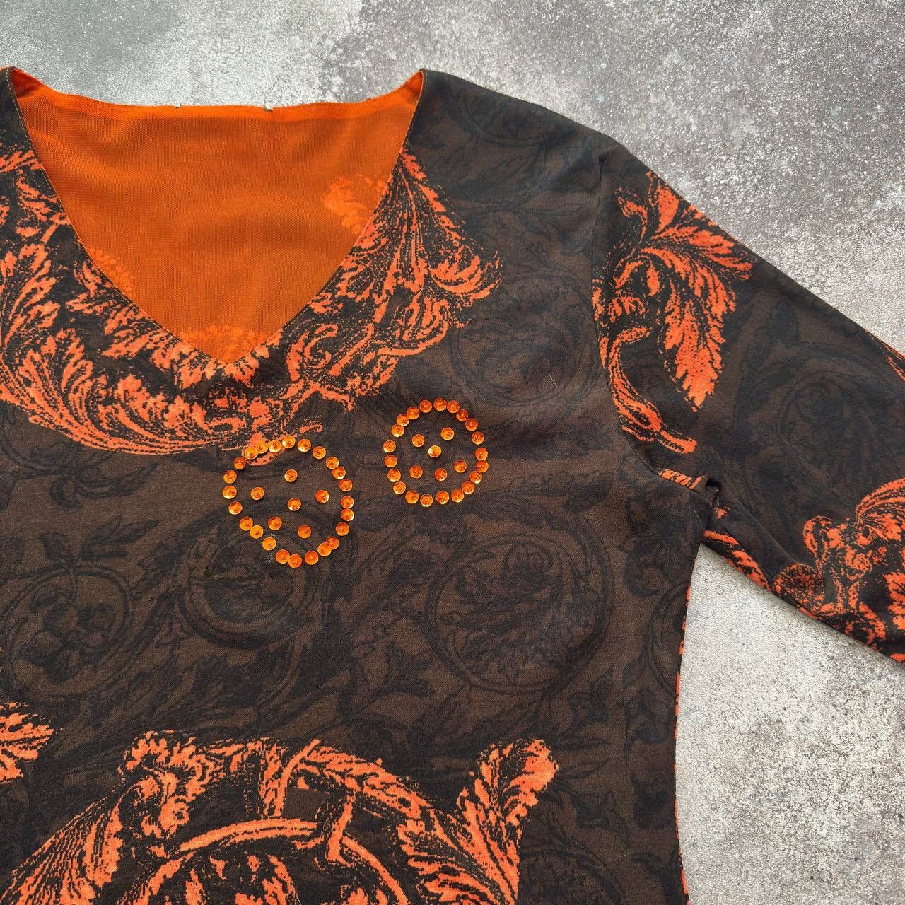 20471120 × Japanese Brand Vintage Mesh Details Long Sleeve T-Shirt (Gaultier style) Size L / US 10 / IT 46 - 5 Thumbnail