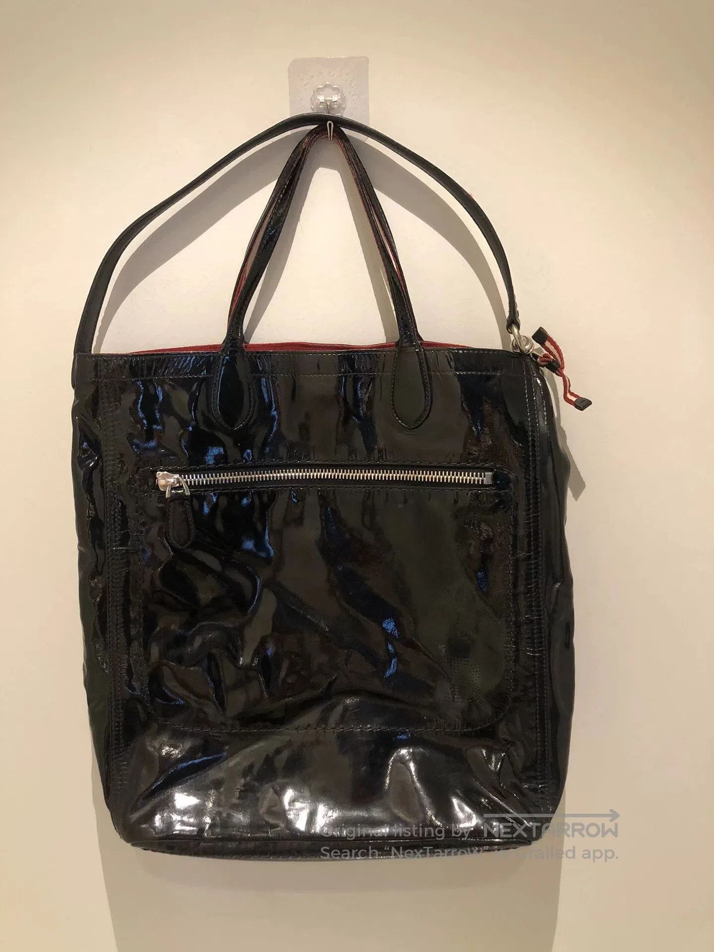Bally Bally Black Patent Leather Tote Shoulder Bag. Size ONE SIZE - 1 Thumbnail