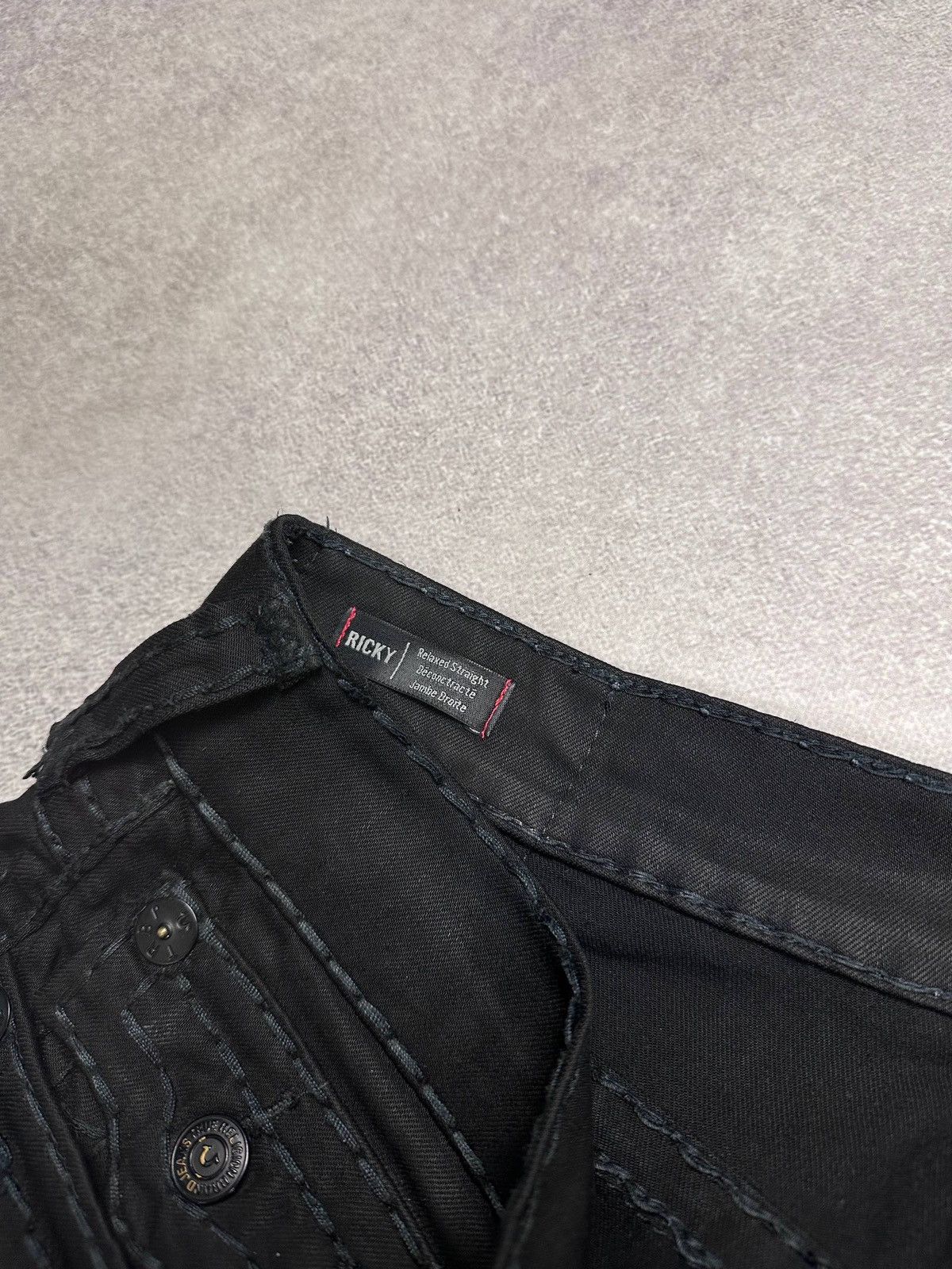 True Religion Vintage True Religion Y2K Chief Keef Style Baggy Jeans 38 Size US 38 / EU 54 - 7 Thumbnail