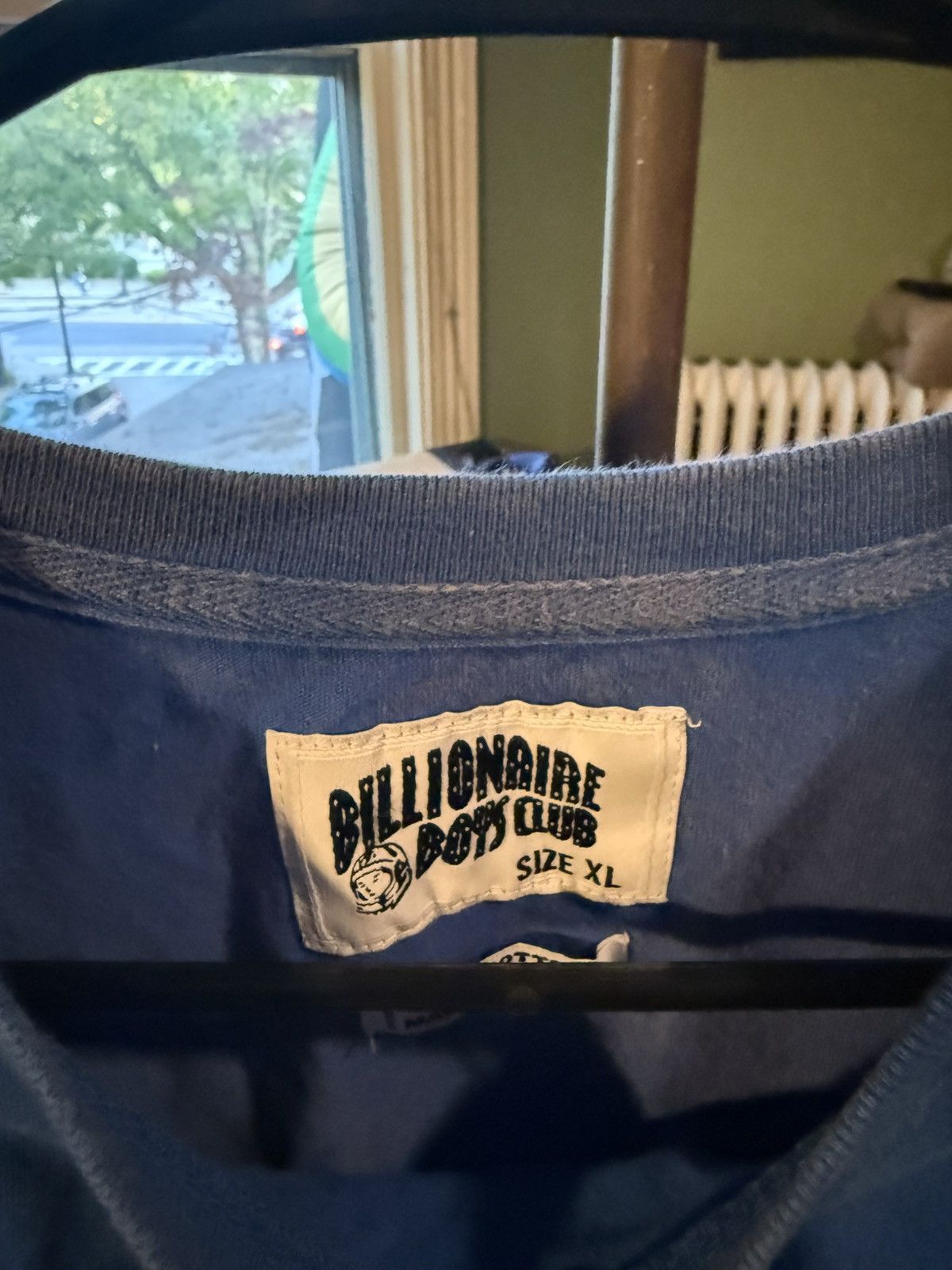 Billionaire Boys Club BBC Blue Rainbow Swirl Tee Size US XL / EU 56 / 4 - 4 Thumbnail