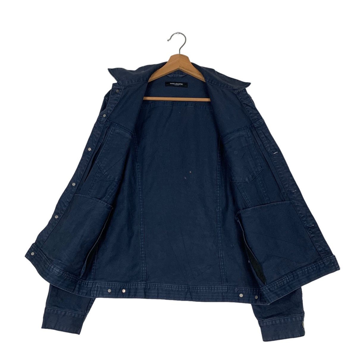 Japanese Brand NANO UNIVERSE Tokyo Type 3 Cotton Jacket #0913-C41 Size US L / EU 52-54 / 3 - 9 Thumbnail