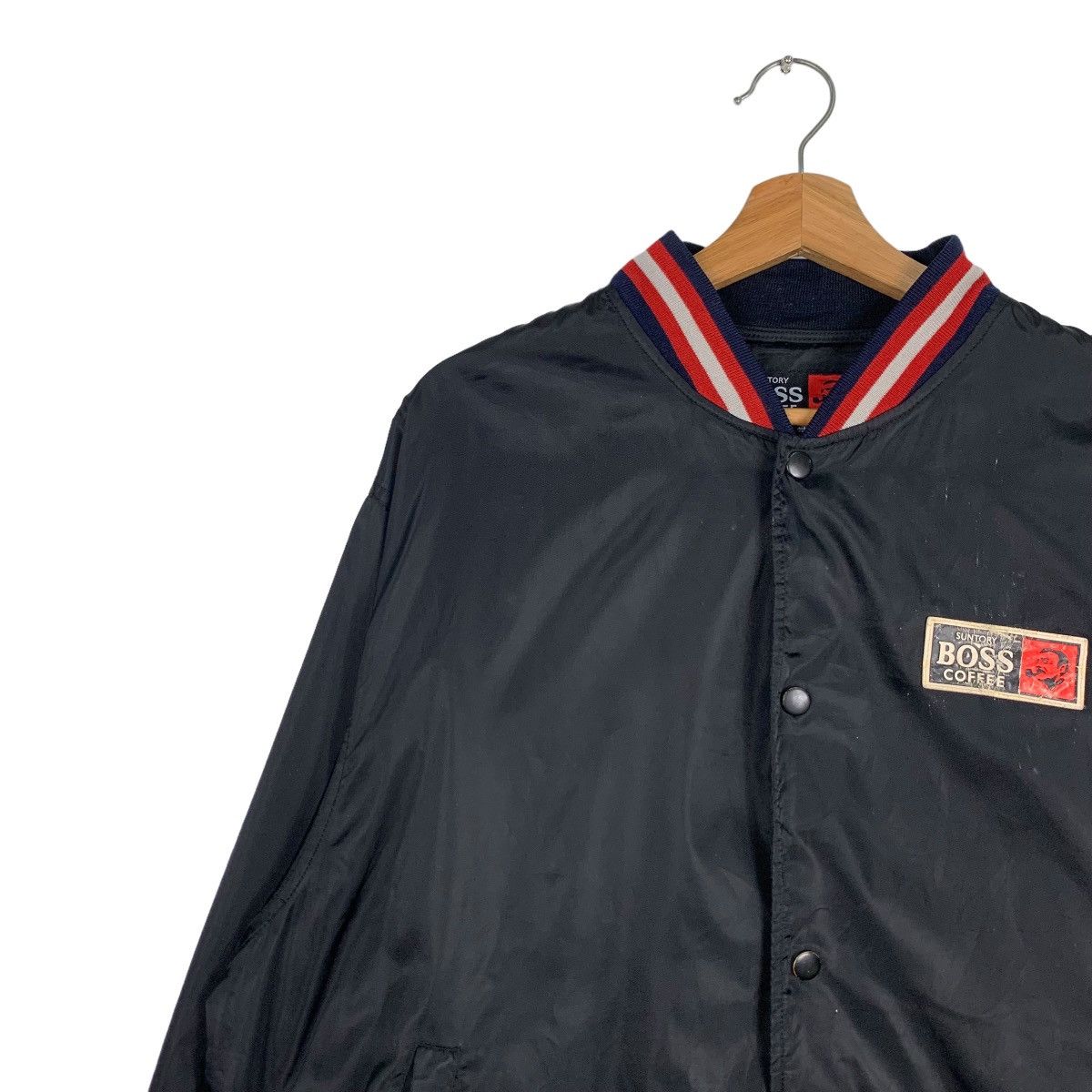 Japanese Brand SUNTORY BOSS COFFEE Coach Jacket #0283-C13 Size US L / EU 52-54 / 3 - 7 Thumbnail