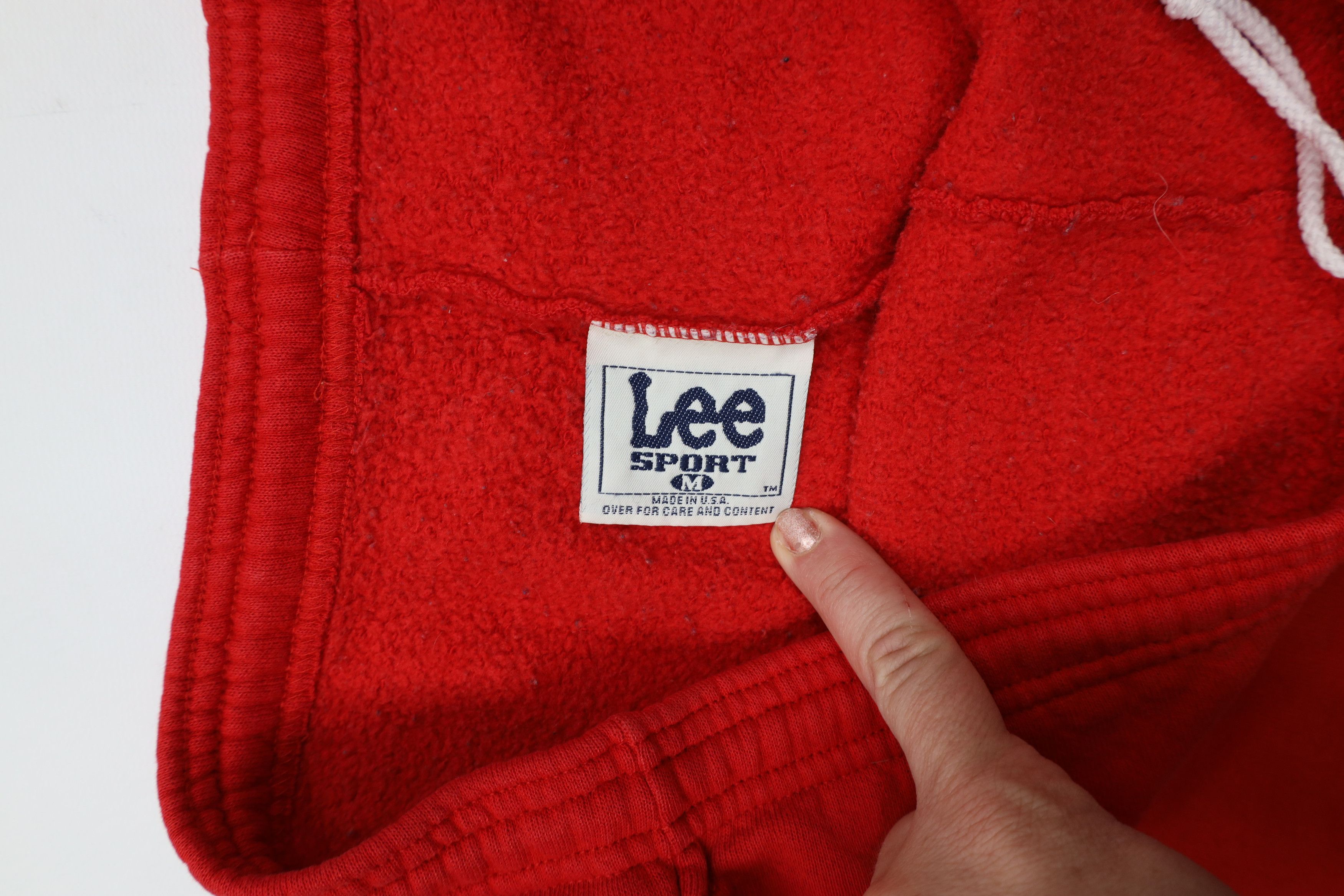 Vintage Vintage 90s Detroit Red Wings Hockey Sweatpants Joggers USA Size US 34 / EU 50 - 8 Thumbnail