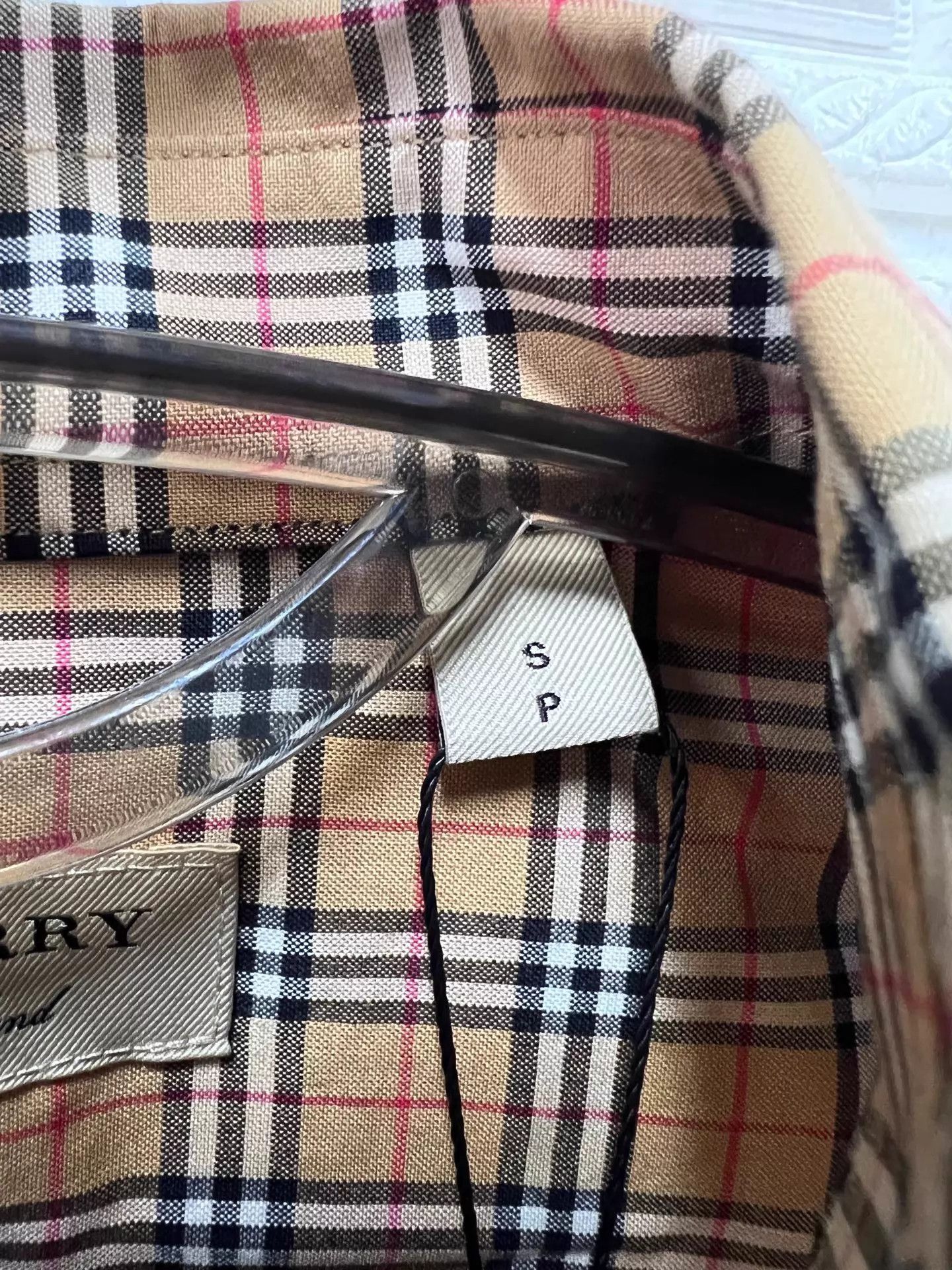 Burberry Burberry Check Cotton LS Shirt S 99 New Size US S / EU 44-46 / 1 - 4 Thumbnail