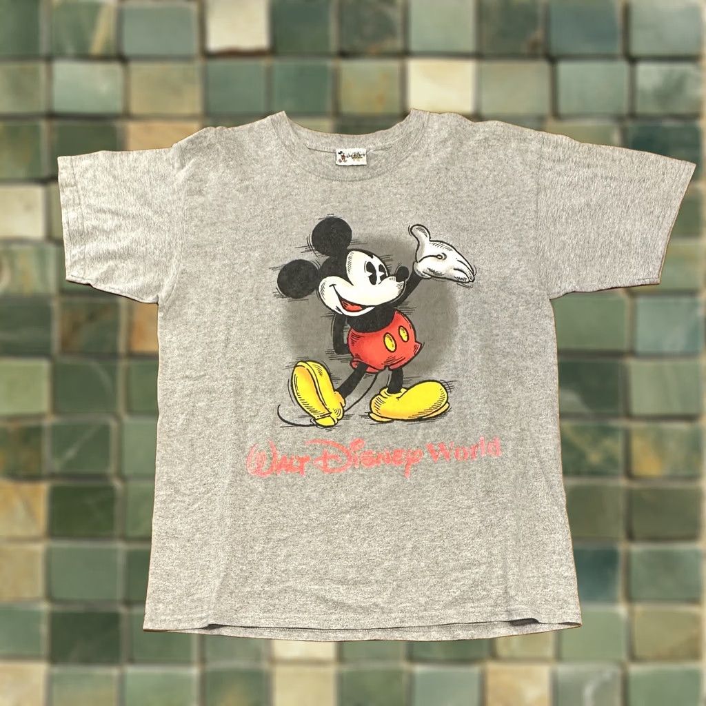 Disney VINTAGE Walt Disney World Mickey Mouse T Shirt Large Men Size US L / EU 52-54 / 3 - 1 Thumbnail