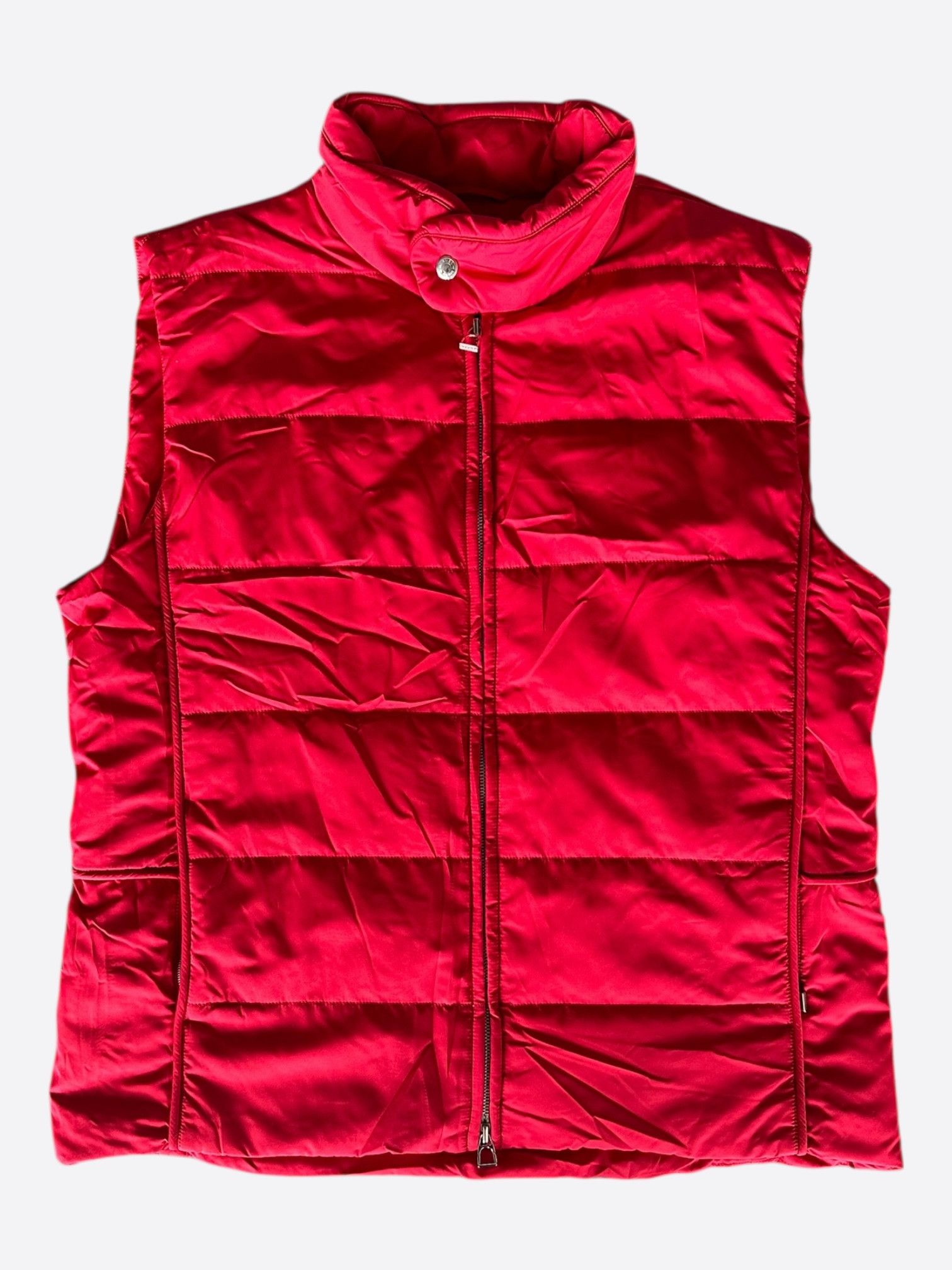 Hermes Hermes Red Jockey Vest Size US XXL / EU 58 / 5 - 1 Thumbnail